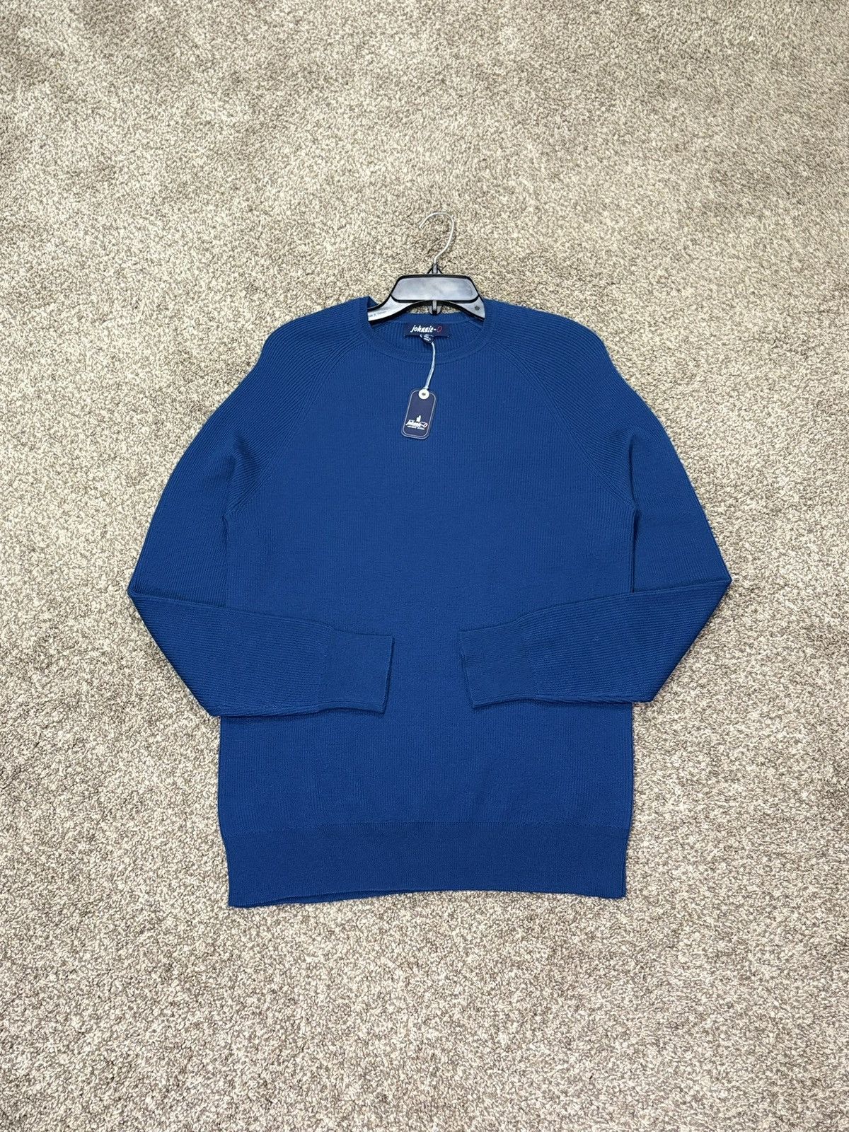 johnnie-O Johnnie-O Sweater Men’s Medium Cotton Blend Crewneck Blue Size US M / EU 48-50 / 2 - 3 Thumbnail