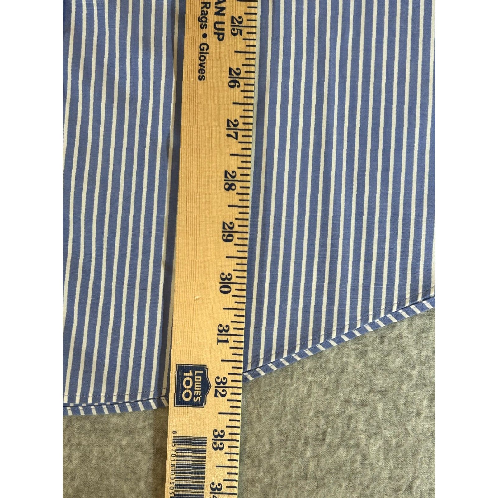 Brooks Brothers Brooks Brothers Shirt Mens 16.5 32/33 Button-Down Collar Traditional Fit Blue White Stripe 100% Cotton Non-Iron Dress Shirt Size US XL / EU 56 / 4 - 6 Thumbnail