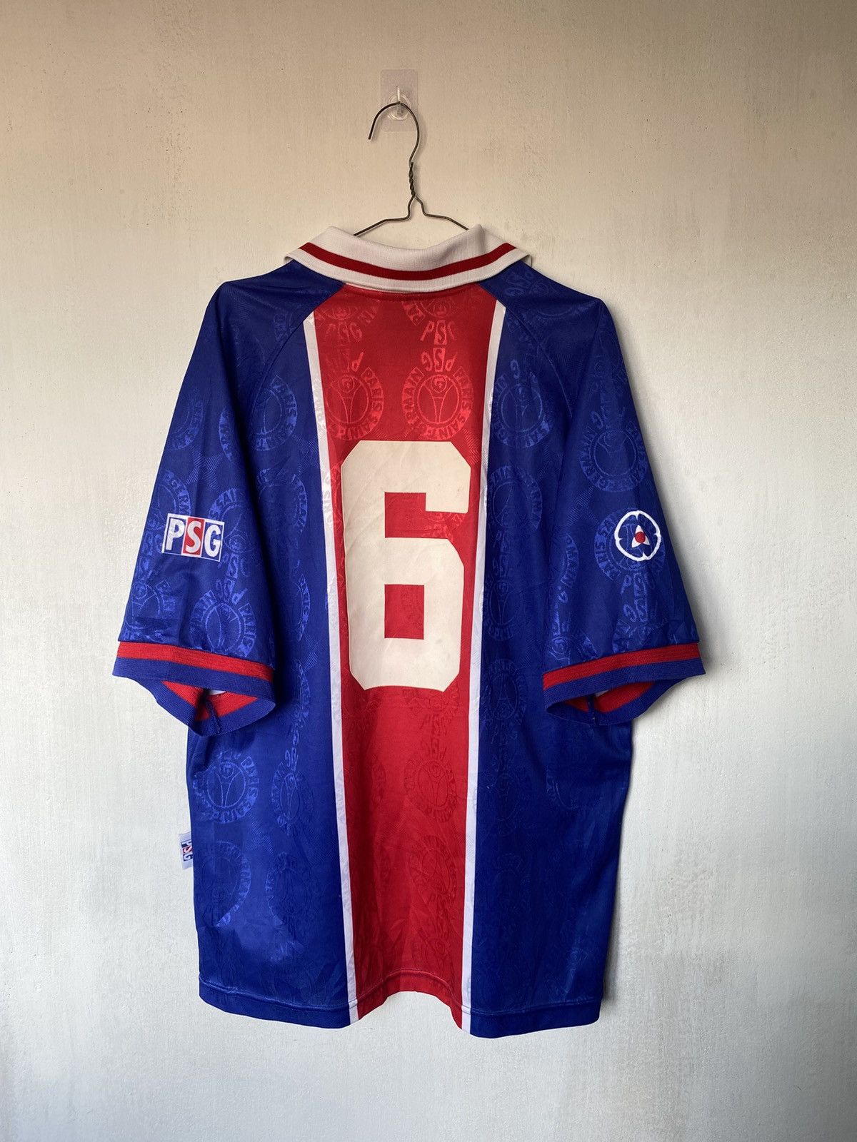 Nike × Vintage Vintage 1996/97 PSG Home Jersey Size US L / EU 52-54 / 3 - 2 Thumbnail
