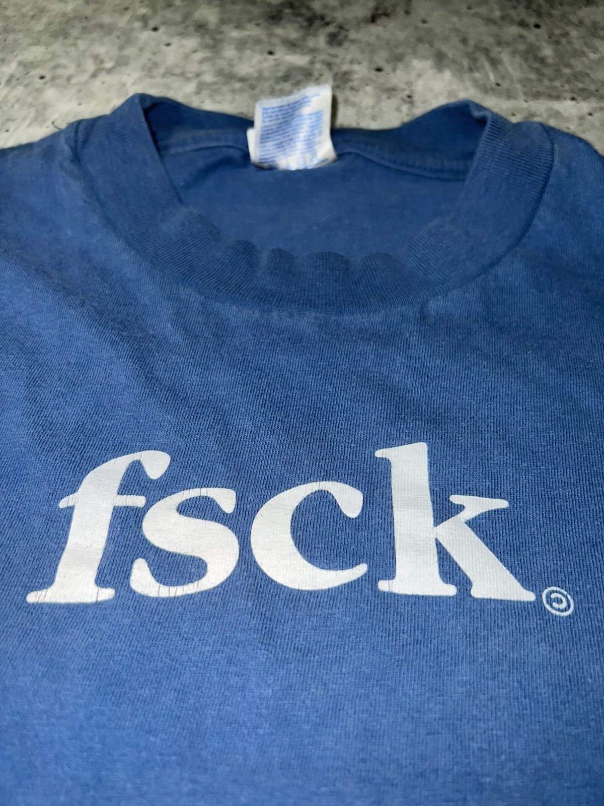 Vintage Vintage 90s Funny Typo Graphic Tee Size US XL / EU 56 / 4 - 2 Thumbnail