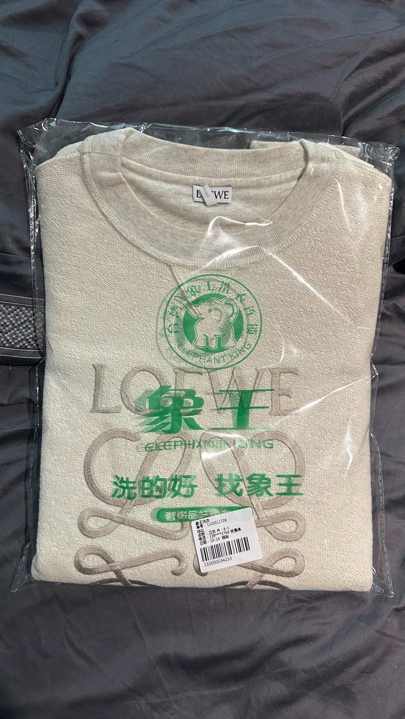 Loewe Loewe Embroidered classic sweater Size L / US 10 / IT 46 - 3 Thumbnail