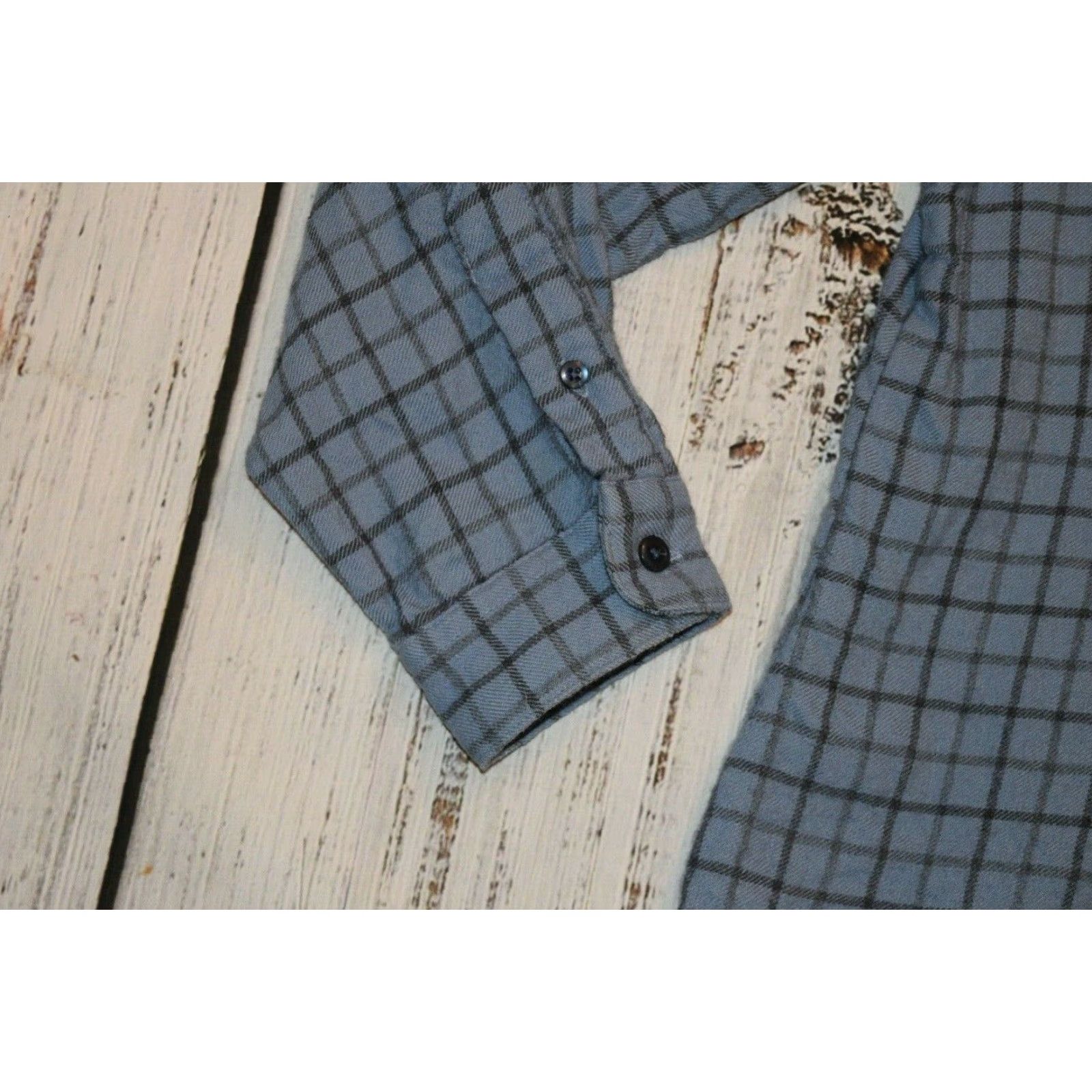 Pendleton VINTAGE Pendleton Women's Wool Shirt - Light Blue, Size L, Long Sleeve Blouse, 100% Wool Size L / US 10 / IT 46 - 3 Thumbnail