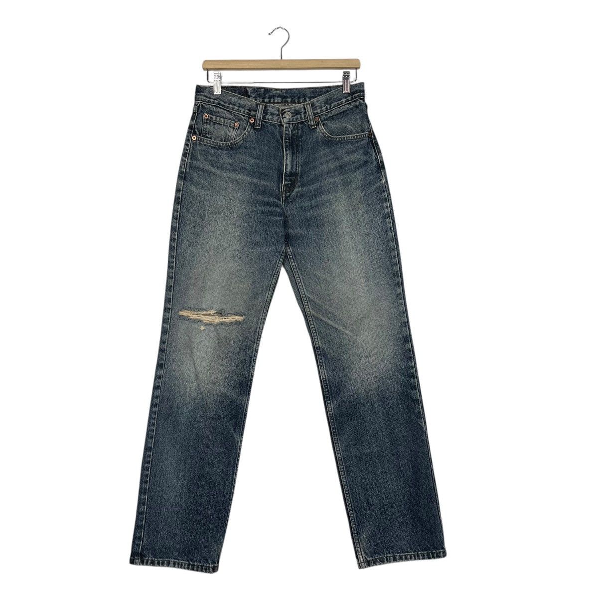 Levi's Vintage Y2k Levis Distressed Denim Jeans Size US 32 / EU 48 - 1 Thumbnail