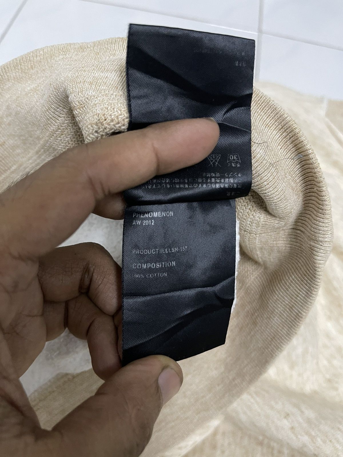 PHENOMENON AW 2012 PHENOMENON DISTRESSED SWEATSHIRT ZIPPER POCKET RARE Size US M / EU 48-50 / 2 - 23 Thumbnail