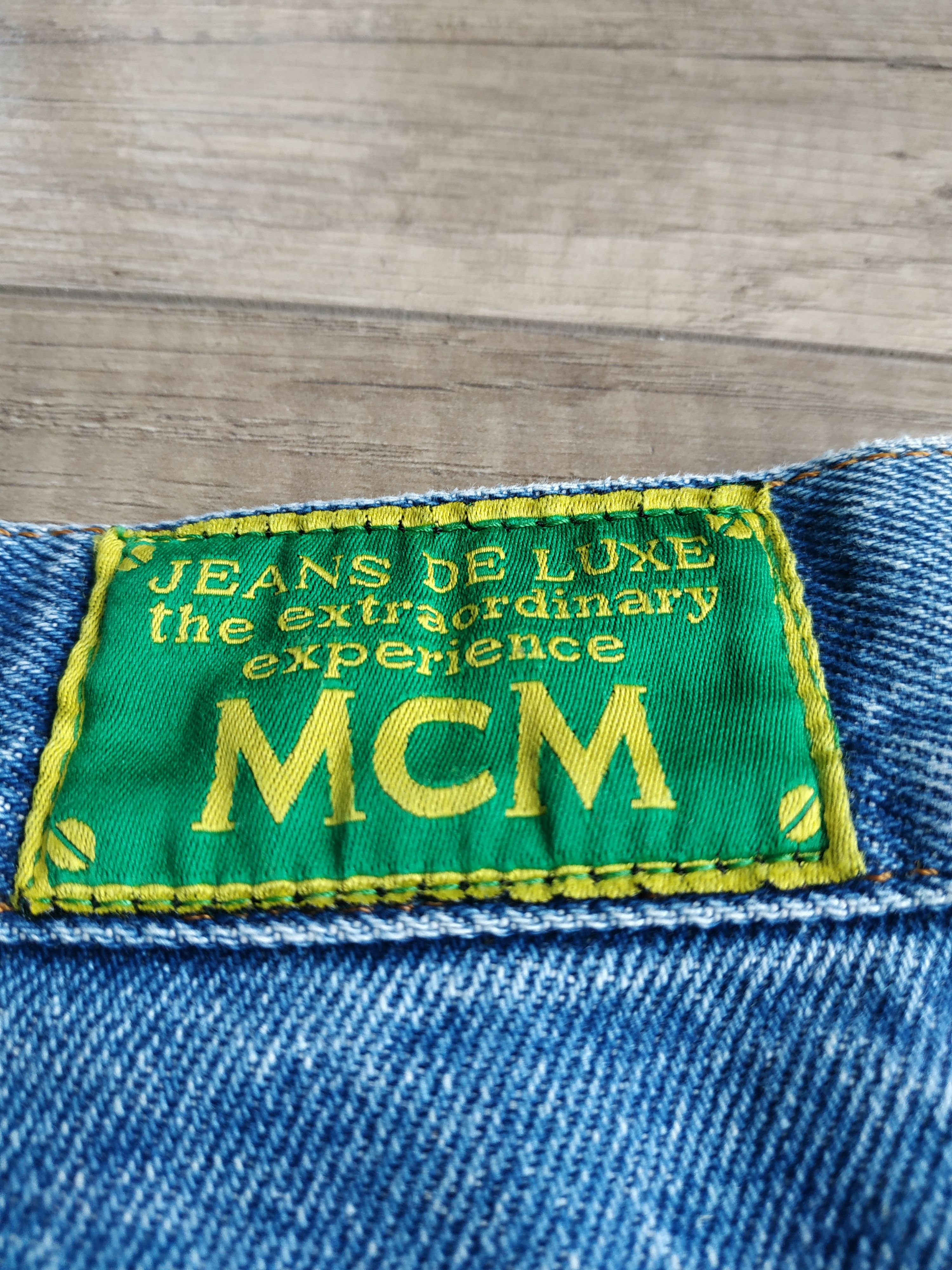 MCM × Vintage MCM Tapered Slim Fit Vintage 90's Women's Jeans, s.28 (XS-S) Size 28" / US 6 / IT 42 - 10 Thumbnail