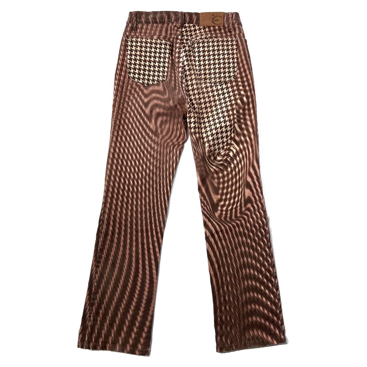 Just Cavalli PSYCHEDELIC PRINT FLARE PANTS Size 27" / US 4 / IT 40 - 4 Thumbnail