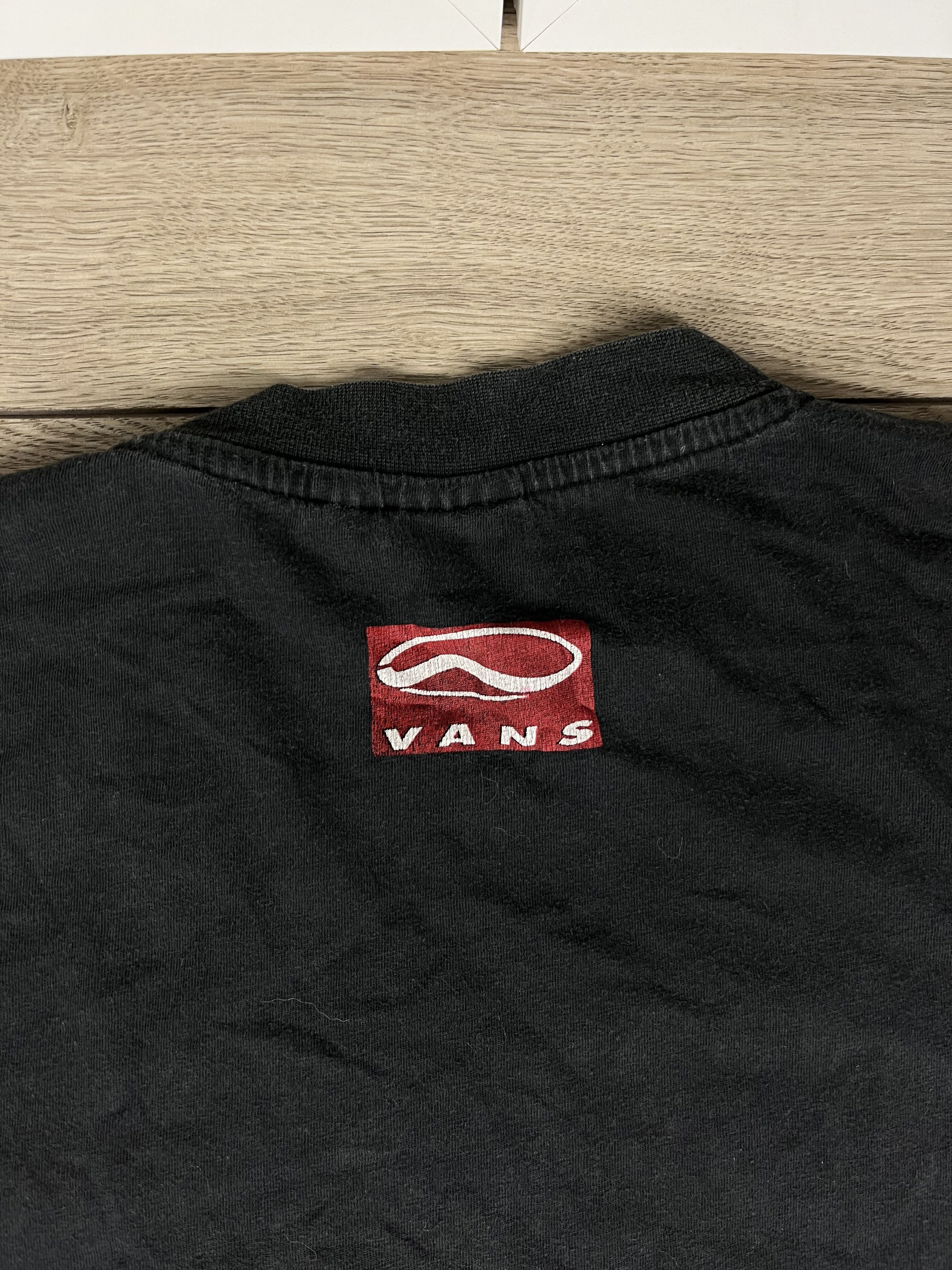 Vans × Vintage Vintage Skull Grunge Faded Distressed Y2K Vans Long Sleeve Size US M / EU 48-50 / 2 - 9 Thumbnail