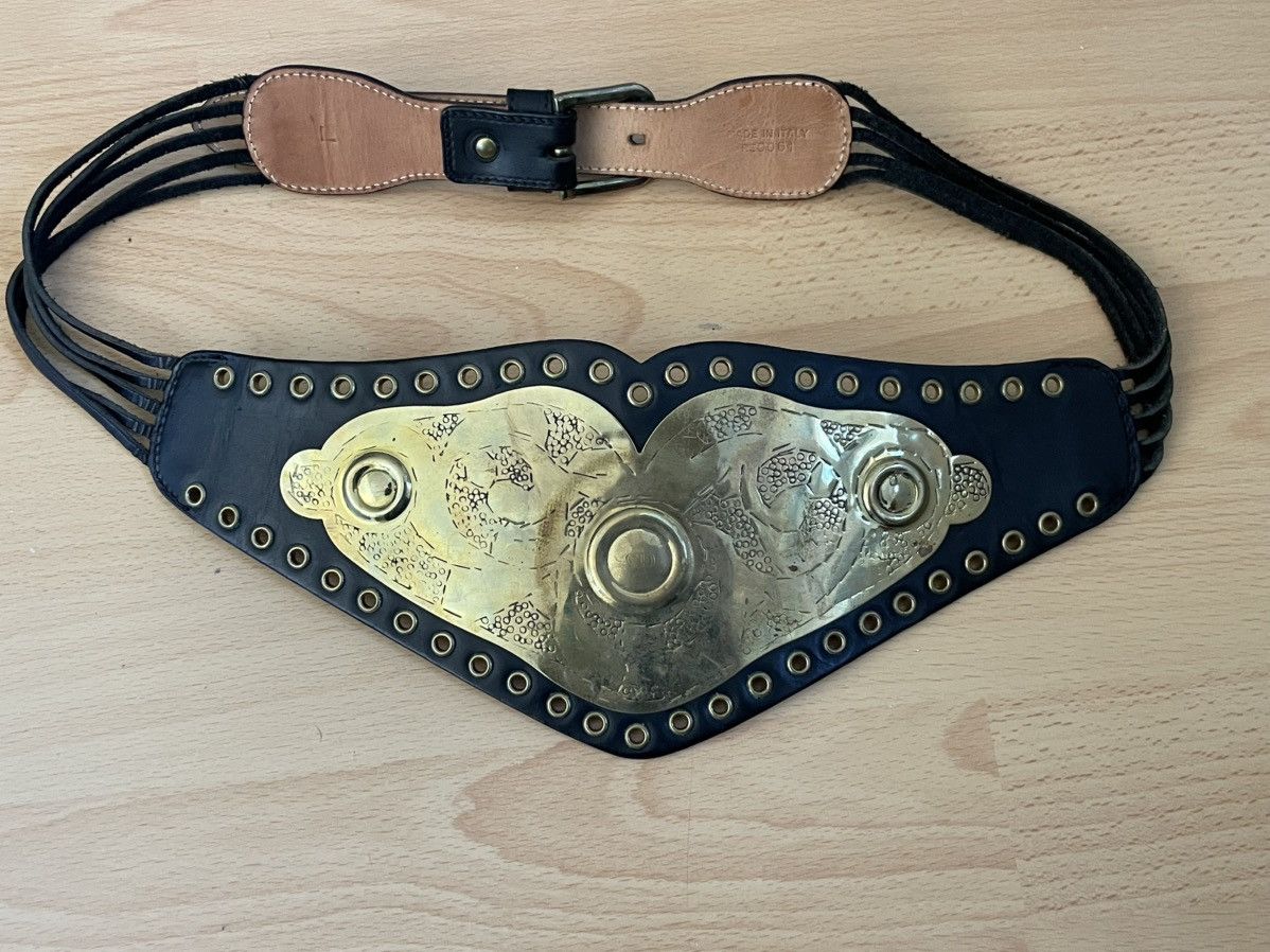 Dior CHRISTIAN DIOR MAXI CHAMPION BELT 2001 Size ONE SIZE - 11 Thumbnail