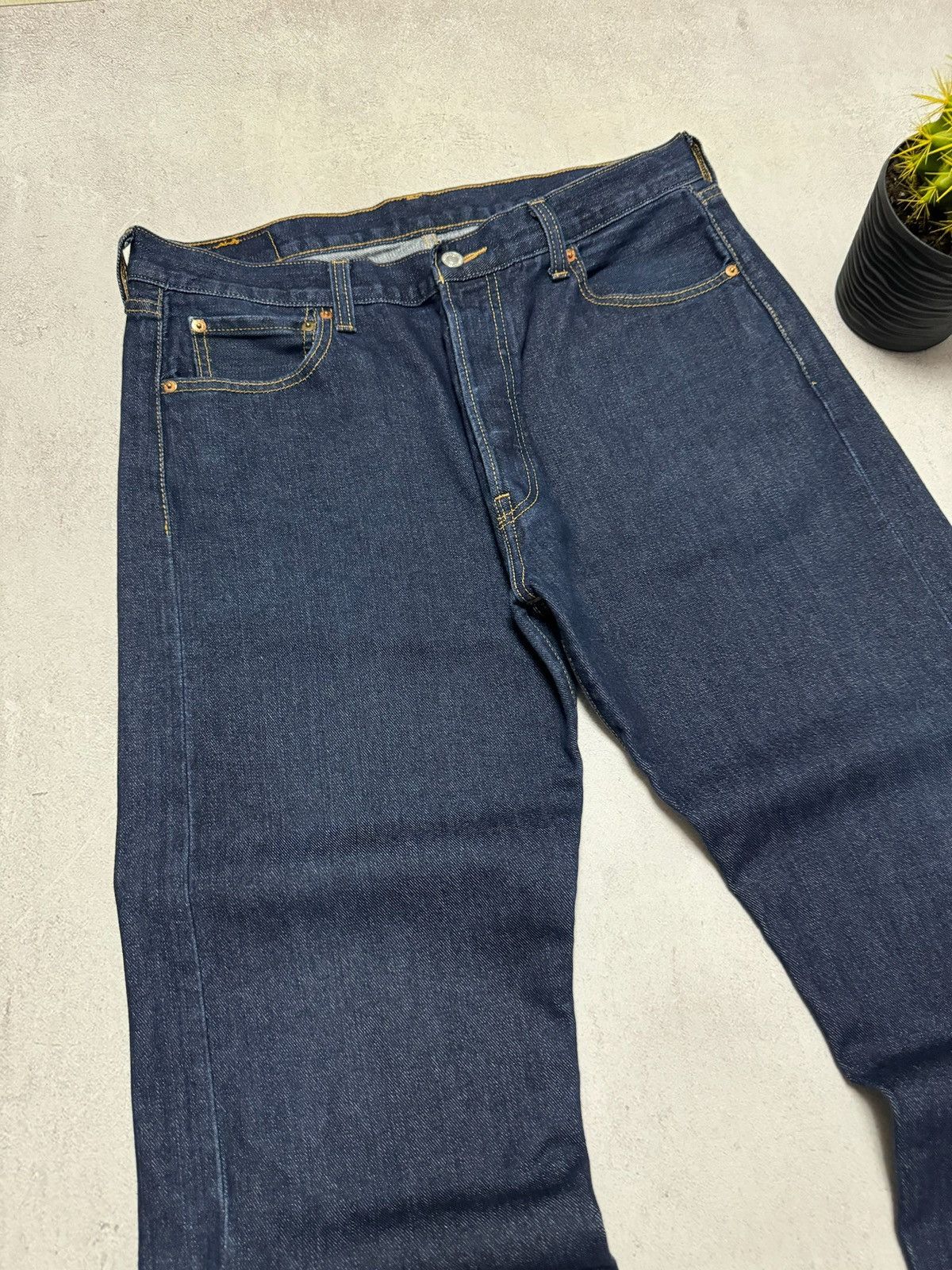 Levi's × Vintage Vintage Levis 501 Jeans Straight Baggy W36 L32 Baggy Y2K 90s Size US 36 / EU 52 - 9 Thumbnail