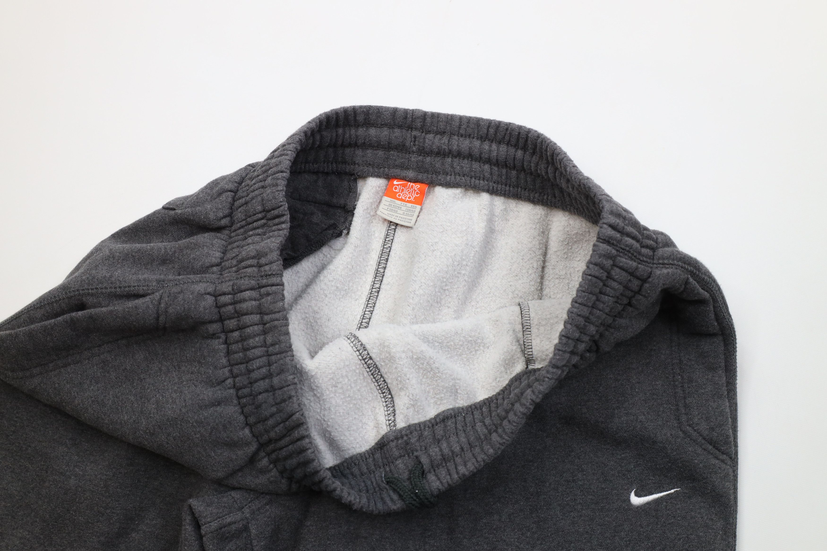 Nike Vintage Y2K Nike Mini Swoosh Wide Leg Sweatpants Pants Gray Size US 40 / EU 56 - 10 Thumbnail