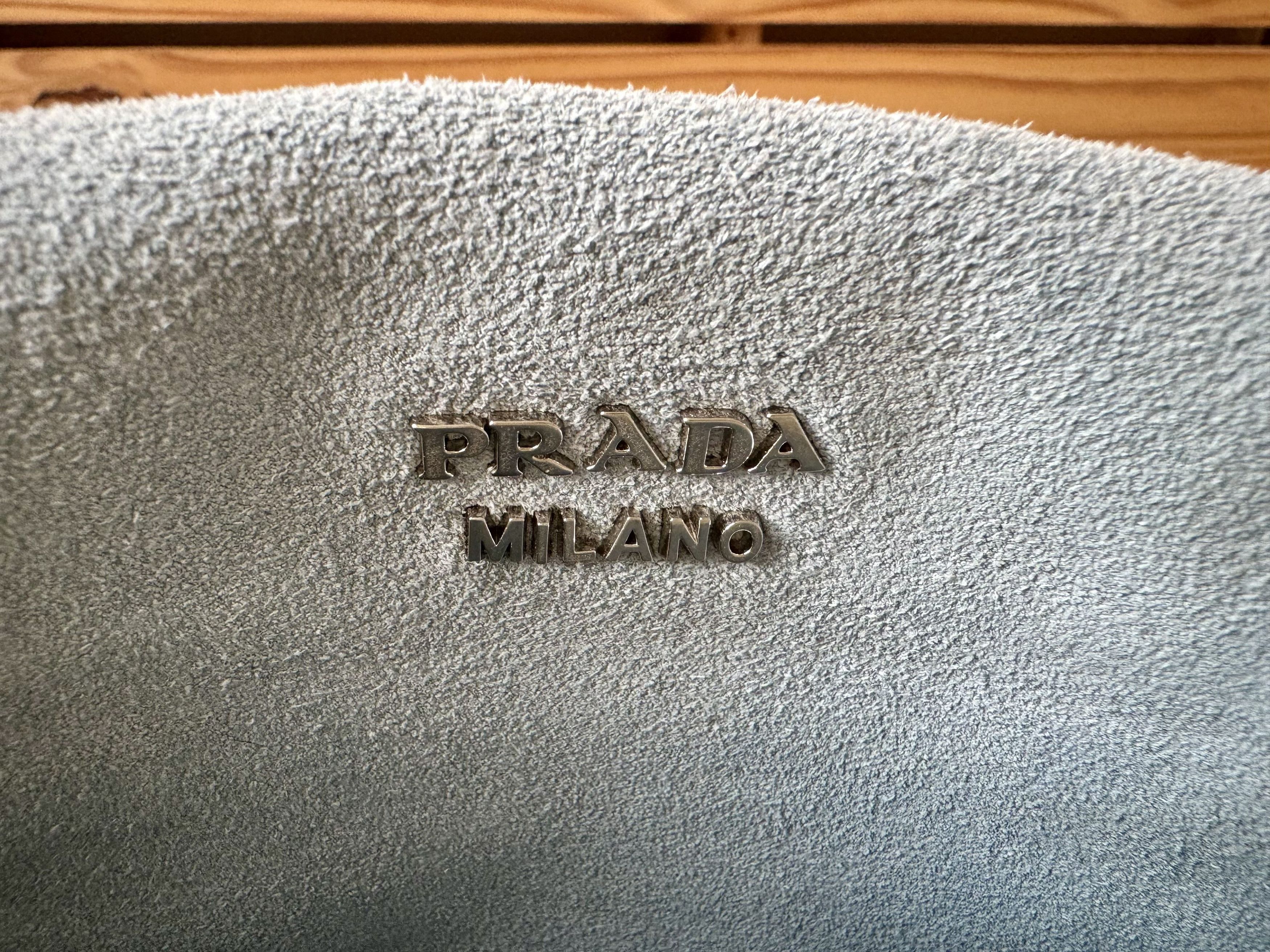 Prada Prada Limited Edition Etiquette Flap Bag Printed Leather Size ONE SIZE - 4 Thumbnail