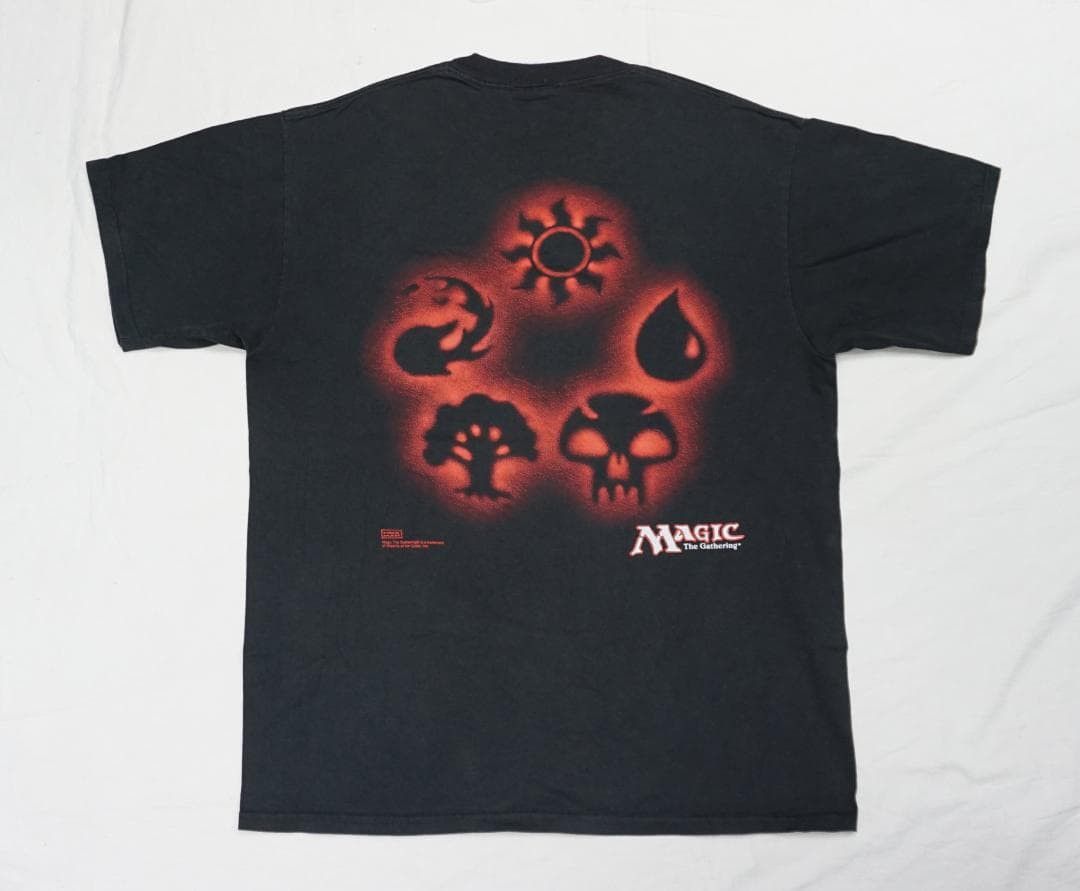 Vintage 90's Magic The Gathering Tシャツ ゲーム ビンテージ Size US M / EU 48-50 / 2 - 6 Thumbnail