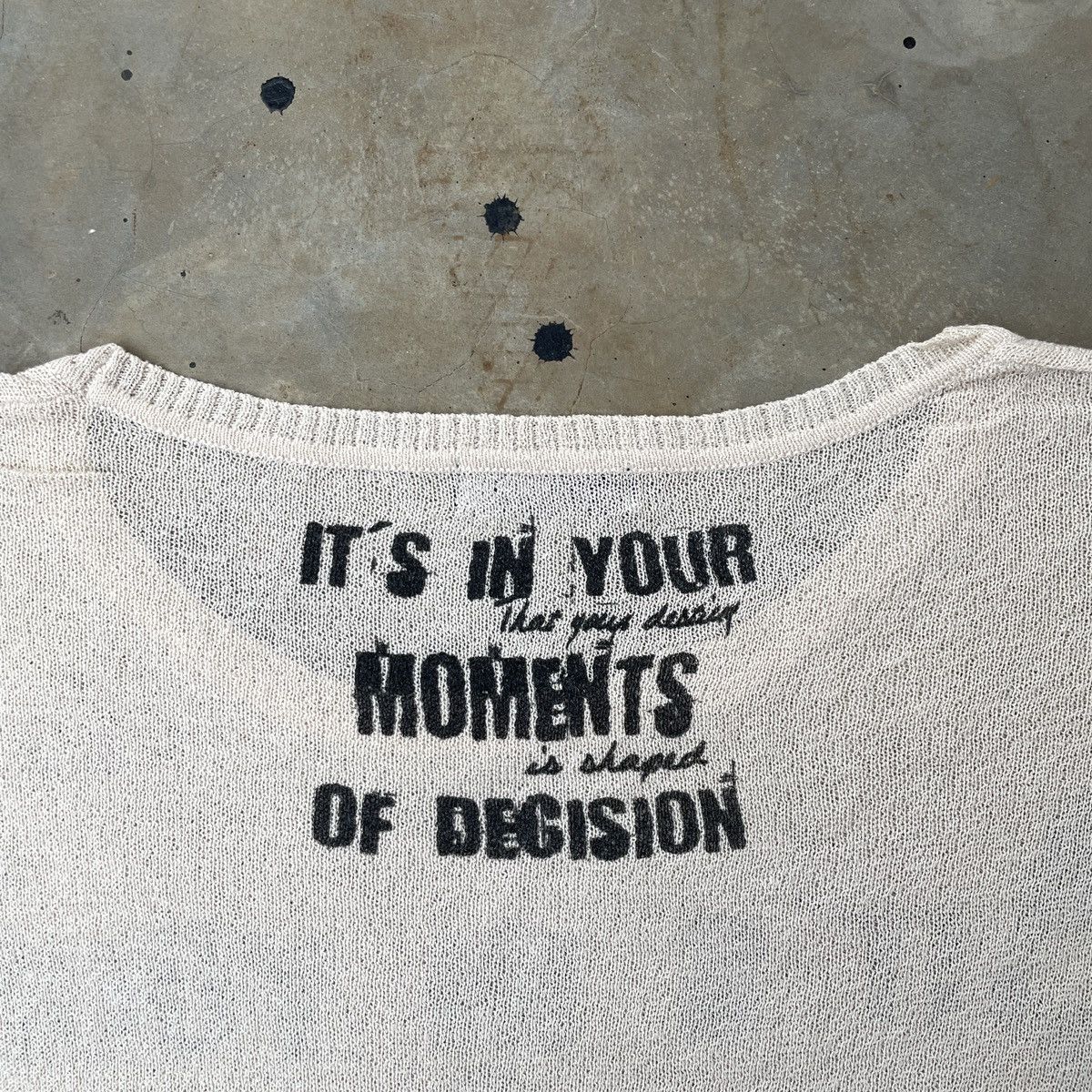 Hysteric Glamour × If Six Was Nine × Japanese Brand CHU XXX T-Shirt Crewneck Sweatshirt Sleeveless Knit Size XL / US 12-14 / IT 48-50 - 5 Thumbnail