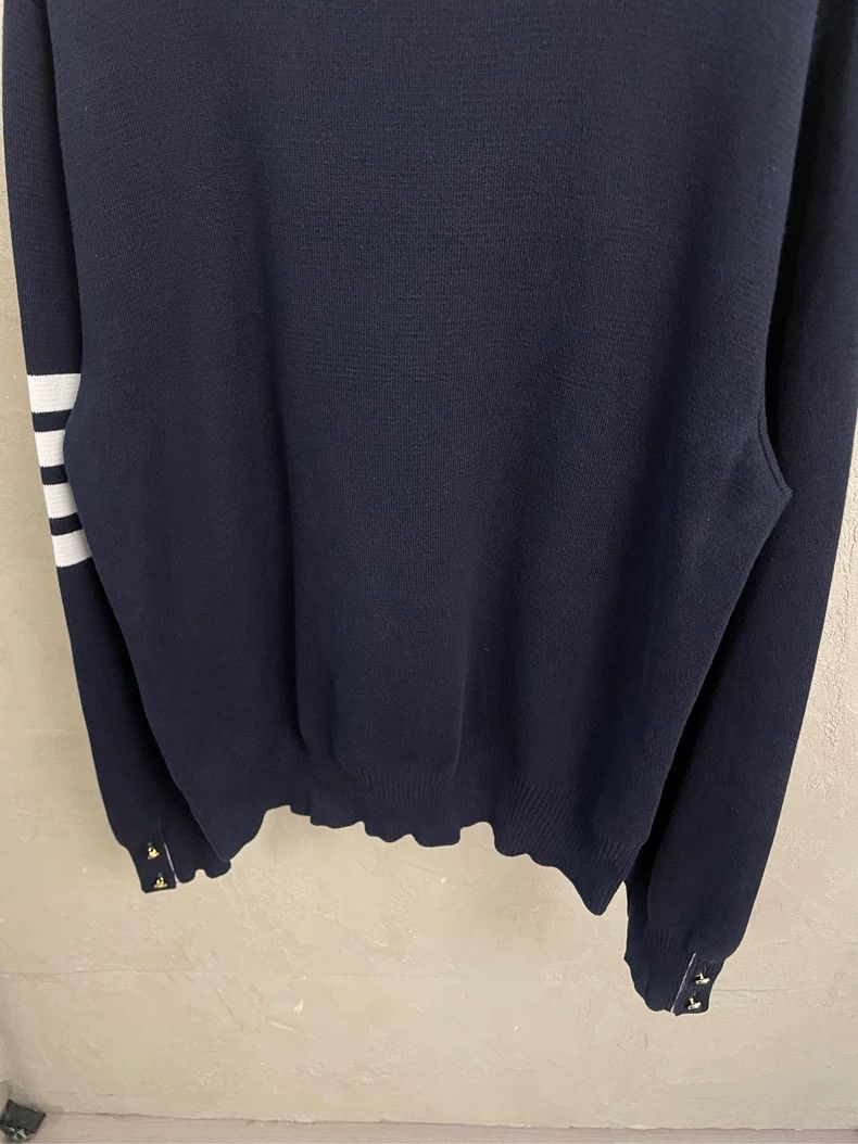 Thom Browne Thom Browne Gold round neck knit sweater Size US M / EU 48-50 / 2 - 4 Thumbnail