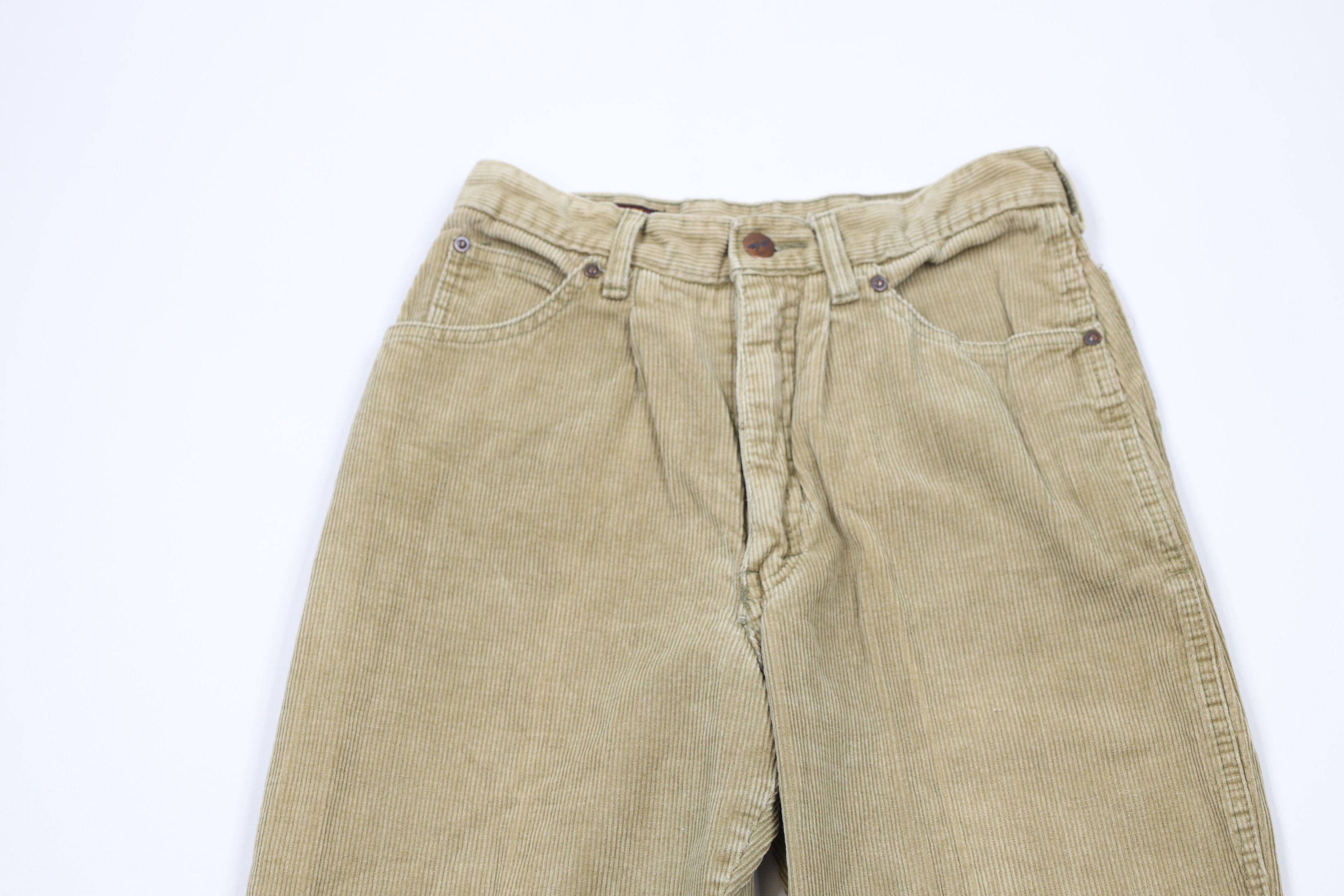 Vintage Vintage 90s Streetwear Straight Leg Corduroy Chino Pants Size 32" / US 10 / IT 46 - 2 Thumbnail