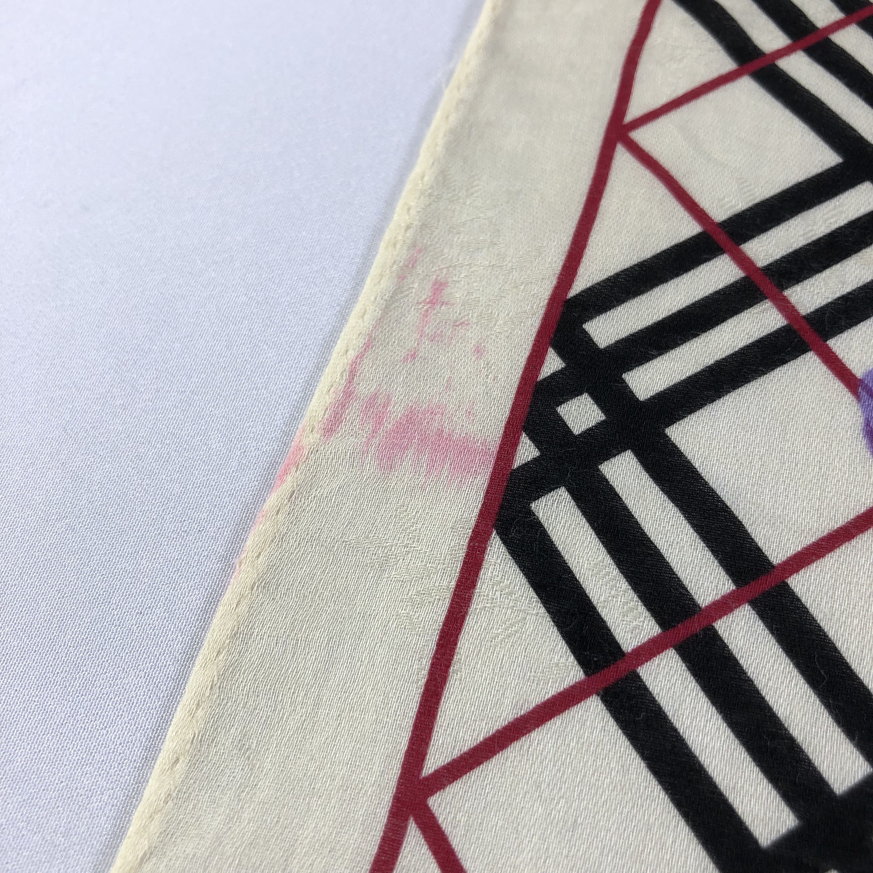 Burberry Burberry Handkerchief Neckerchief Bandana H2127 Size ONE SIZE - 9 Thumbnail