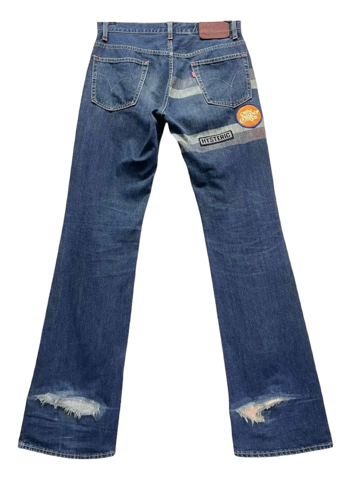 Hysteric Glamour SICK90’s FLARE💥HYSTERIC GLAMOUR KINKY Denim Made In Japan🔥 Size US 30 / EU 46 - 1 Thumbnail