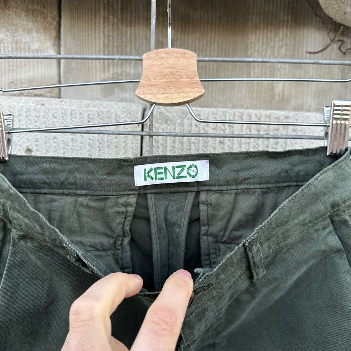 Kenzo Women’s Kenzo Chino Pants Trousers 28 Size 28" / US 6 / IT 42 - 11 Thumbnail