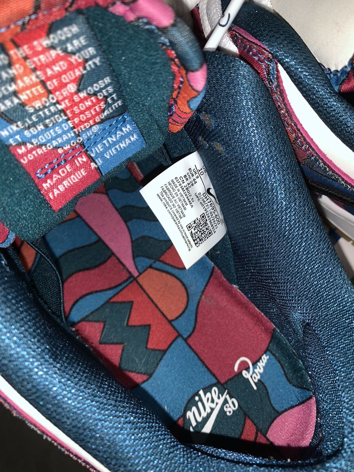 Nike × Parra Parra Nike SB Dunk Low Abstract Art (Size 10) Size US 10 / EU 43 - 6 Thumbnail