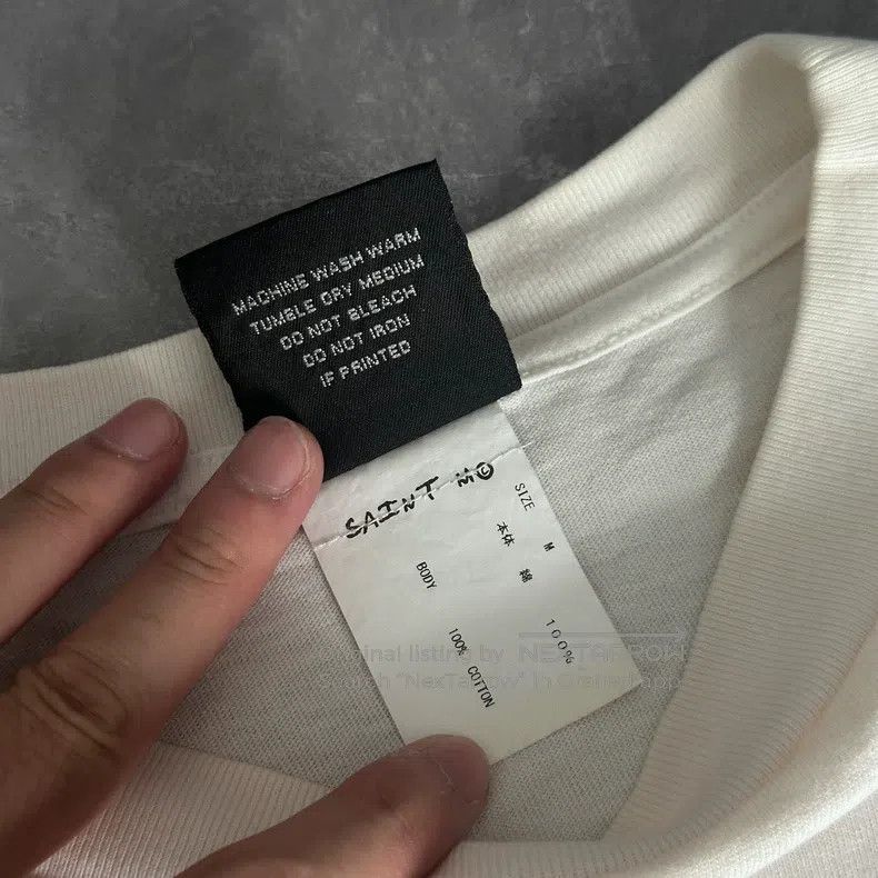 Saint Michael Saint Michael White nun saint washed white short sleeves Size US S / EU 44-46 / 1 - 6 Thumbnail