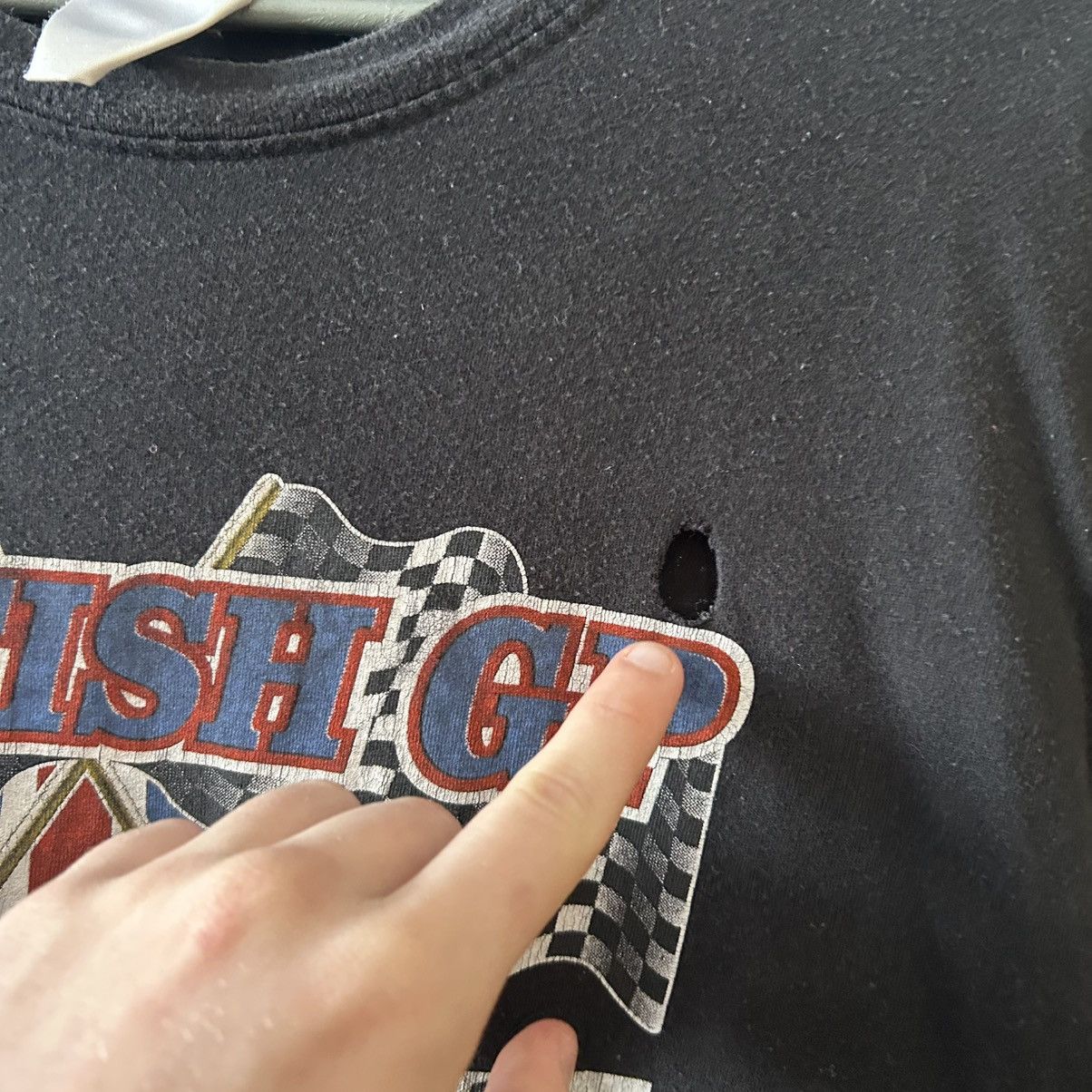 NASCAR Vintage British GP World Championship 2007 Racing tee size M Size US M / EU 48-50 / 2 - 4 Thumbnail