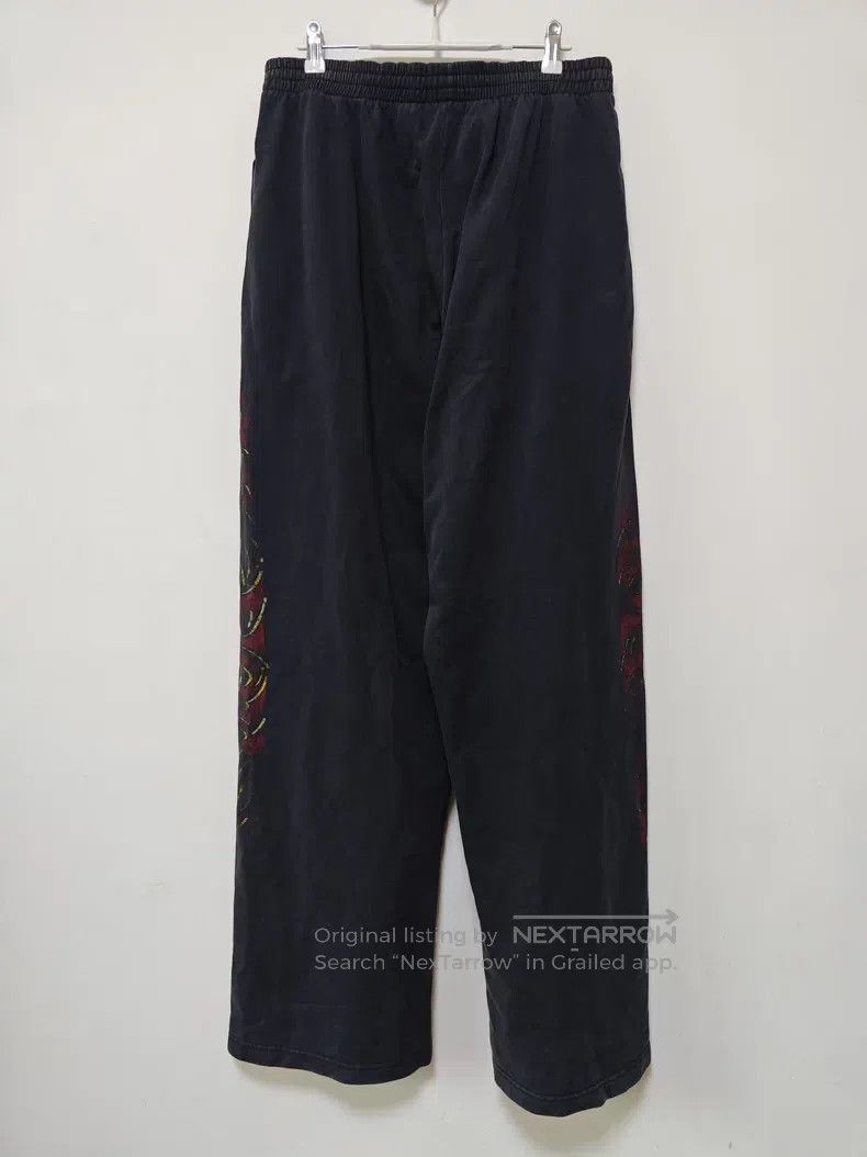 Balenciaga Balenciaga size M Disaster Pattern Flame Printed Elastic W Size US 27 - 2 Thumbnail
