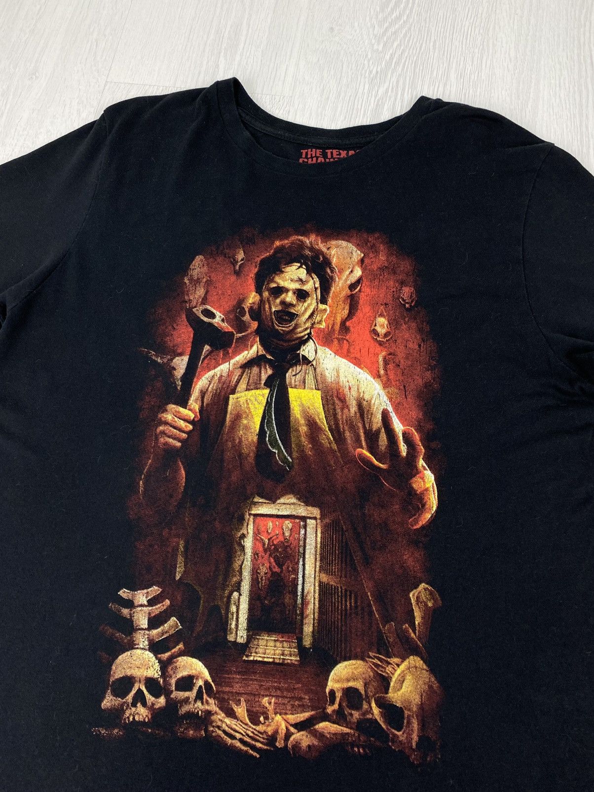 Expert Horror The Texas Chainsaw Massacre Y2K Horror Movie T Shirt Tee Size US L / EU 52-54 / 3 - 2 Thumbnail