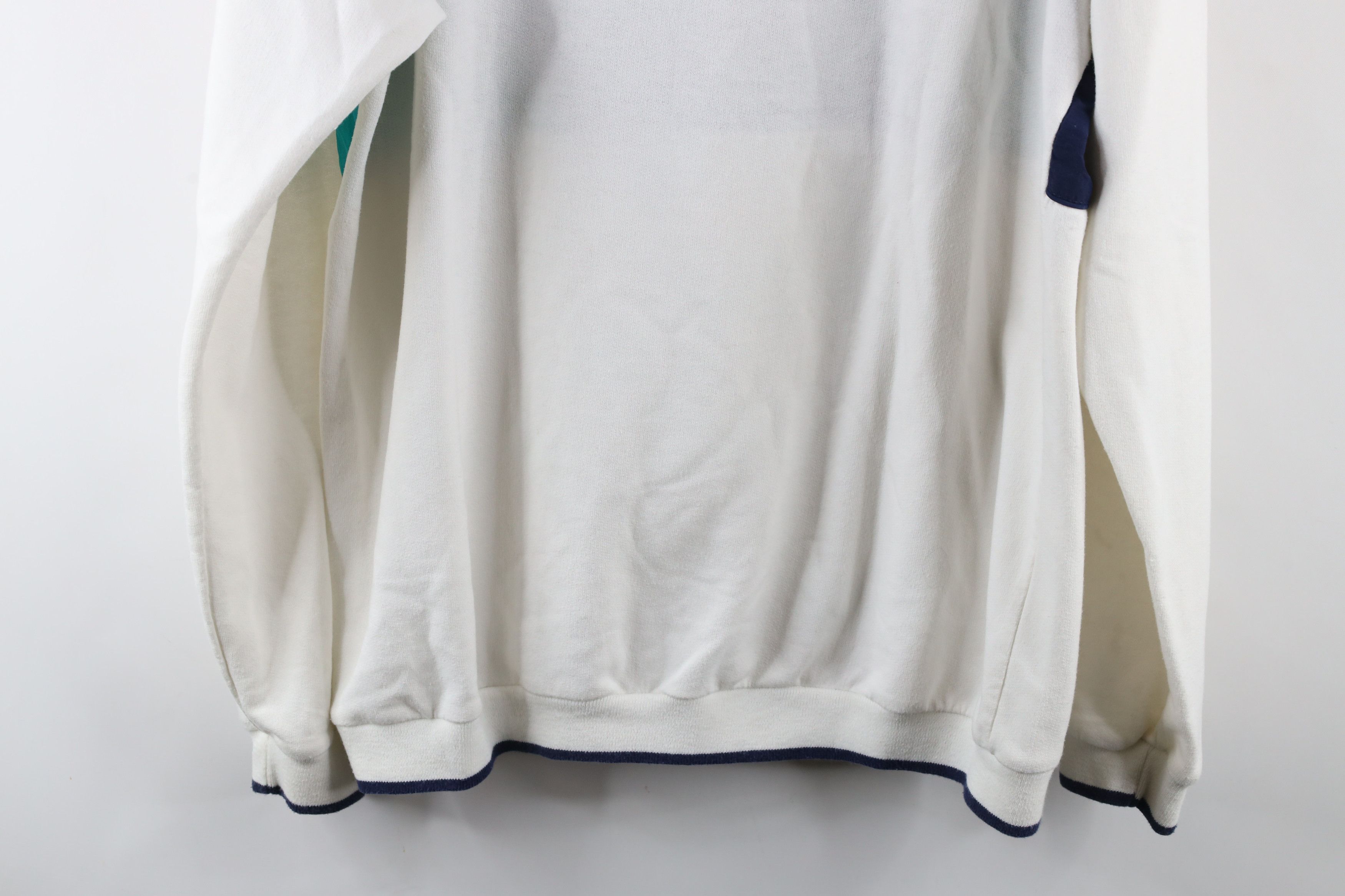 Vintage Vintage 90s Streetwear Block Crewneck Sweatshirt USA Size US L / EU 52-54 / 3 - 10 Thumbnail