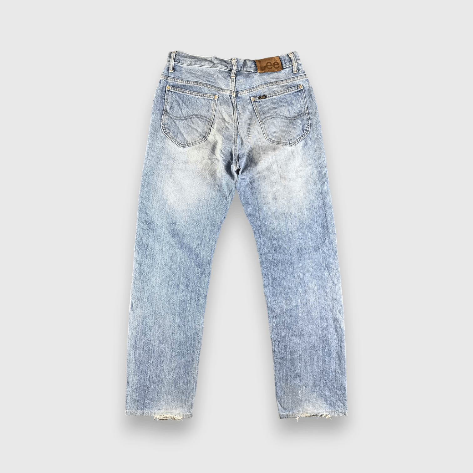 Lee Vintage Blue Wash Lee Jeans-J3678 Size US 32 / EU 48 - 2 Thumbnail