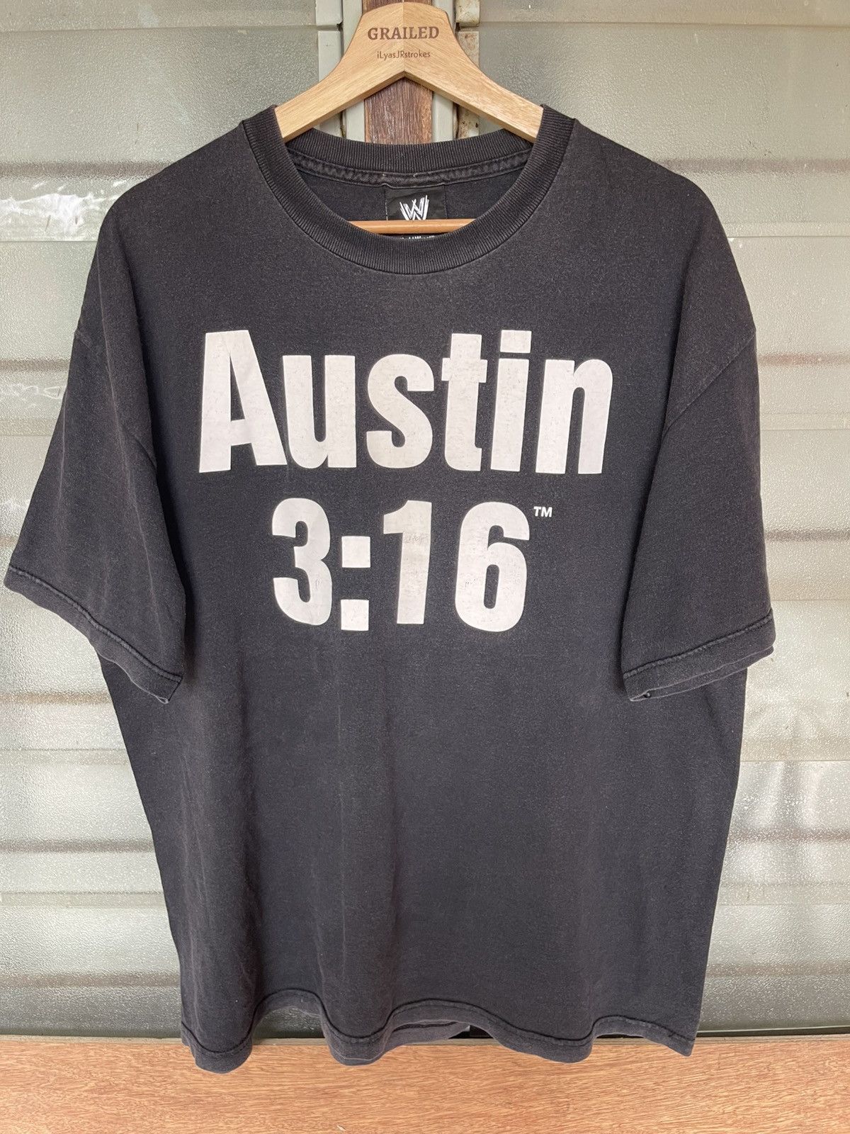 WWE Vintage Stone Cold Austin 3 : 16 Skull Shirt Tee Size US XL / EU 56 / 4 - 2 Thumbnail