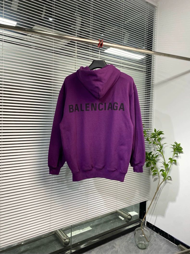 Balenciaga Balenciaga Letter printed logo on the back hoodie 2503-Next Size US S / EU 44-46 / 1 - 1 Thumbnail