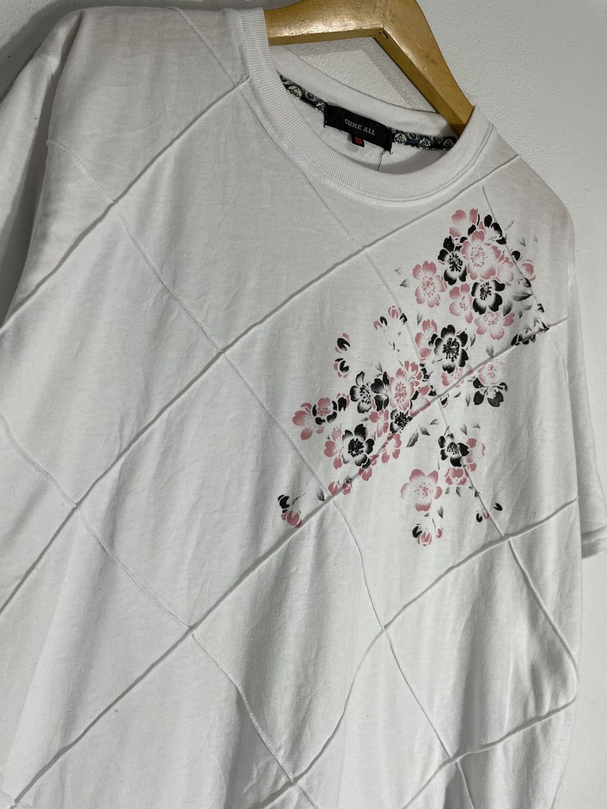 Karakuri Tamashii Japan traditional flower patchwork sukajan tee Size US L / EU 52-54 / 3 - 2 Thumbnail