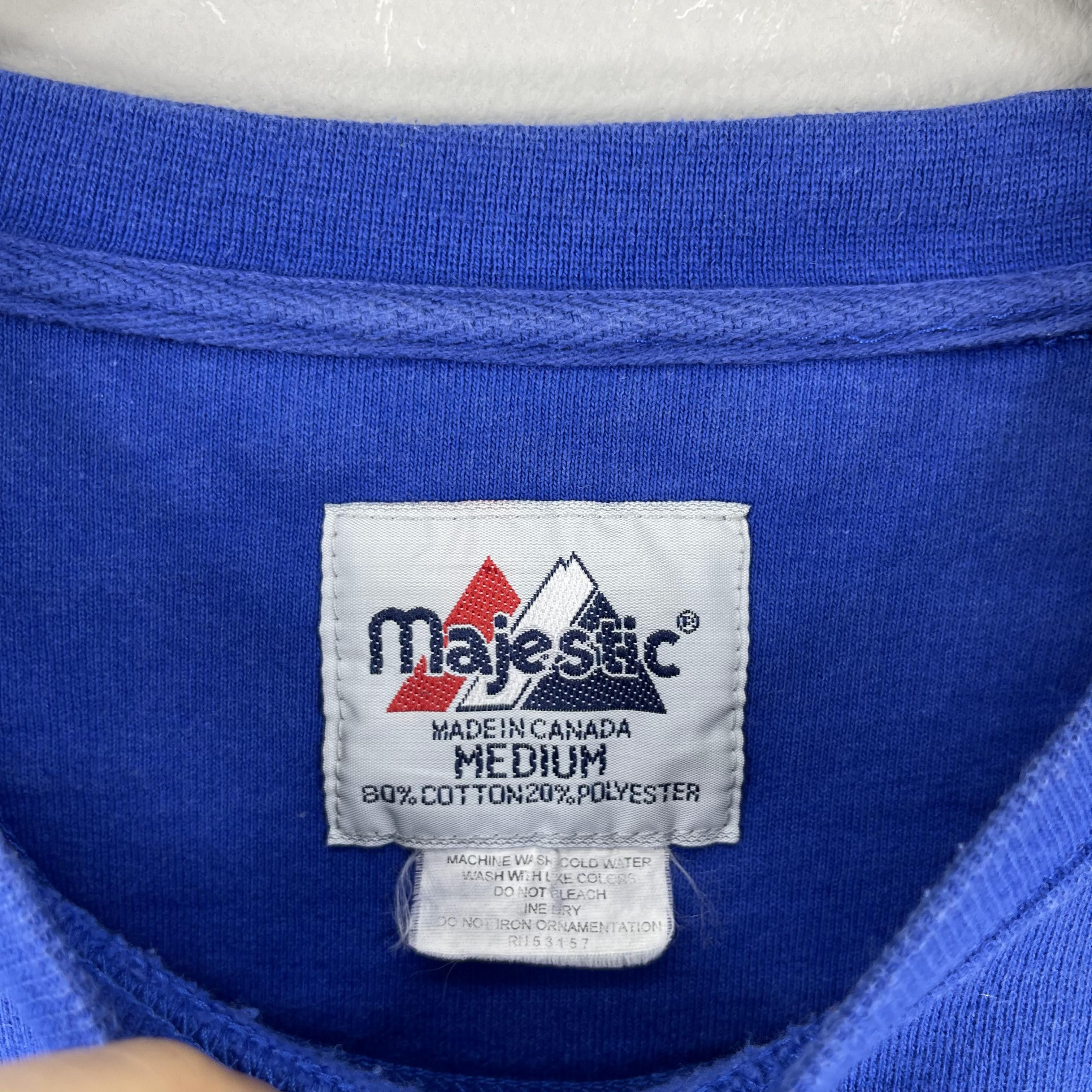 MLB Vintage 90s Majestic CHICAGO CUBS Mlb Baseball Sweatshirt Size US M / EU 48-50 / 2 - 5 Thumbnail