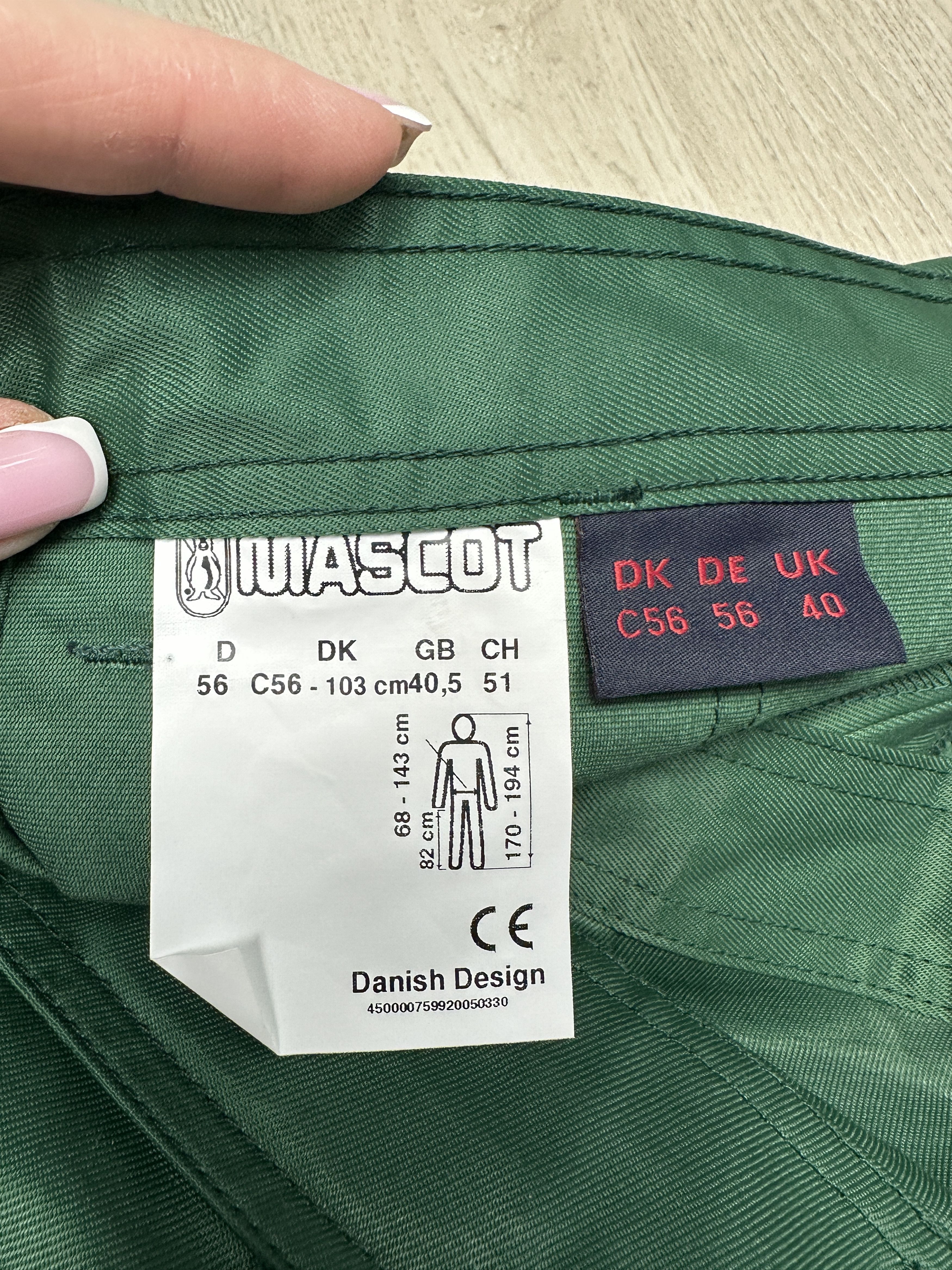 Vintage Mascot 90s Vintage Mens Workwear Cargo Pants Size US 40 / EU 56 - 4 Thumbnail