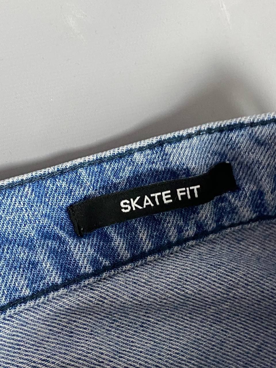 Jaded London Jaded London Mens Floral Jeans W34 Skate Fit Blue Wide Leg Size 34" / US 12 / IT 48 - 20 Thumbnail
