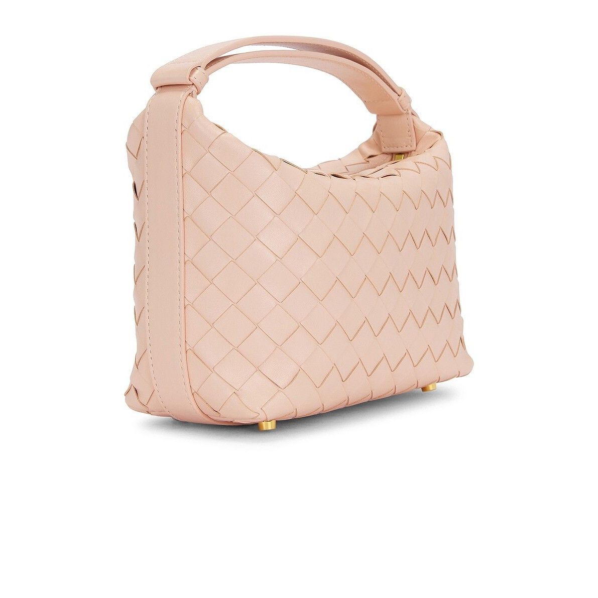 Bottega Veneta Wallace Mini $2600 Cameo Leather Shoulder Bag