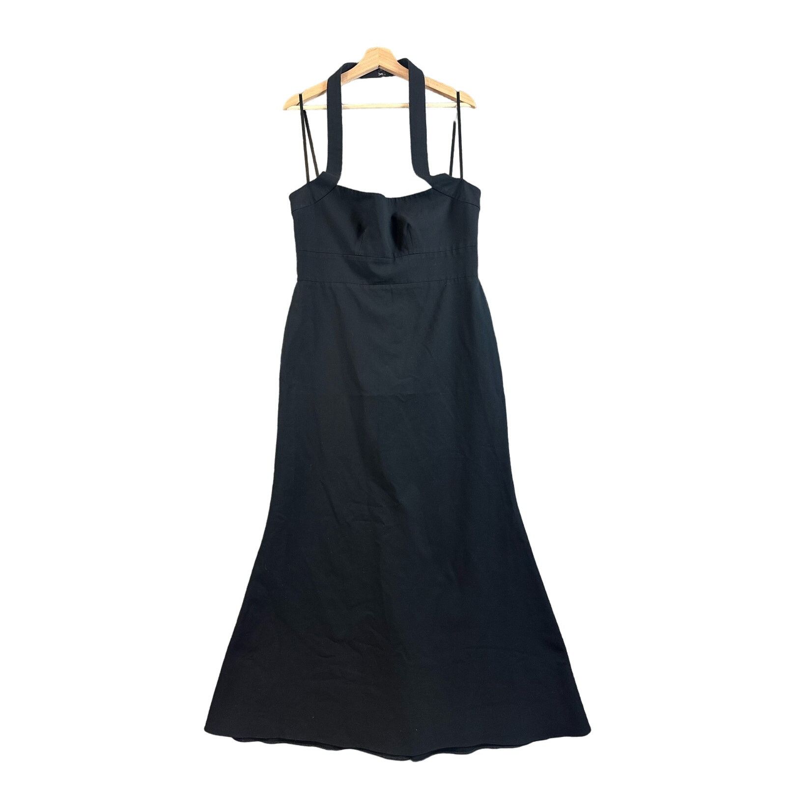 Jil Stuart Jill Stuart Black Tie Halter Trumpet Mermaid Dress Gown 14 Size XL / US 12-14 / IT 48-50 - 2 Thumbnail