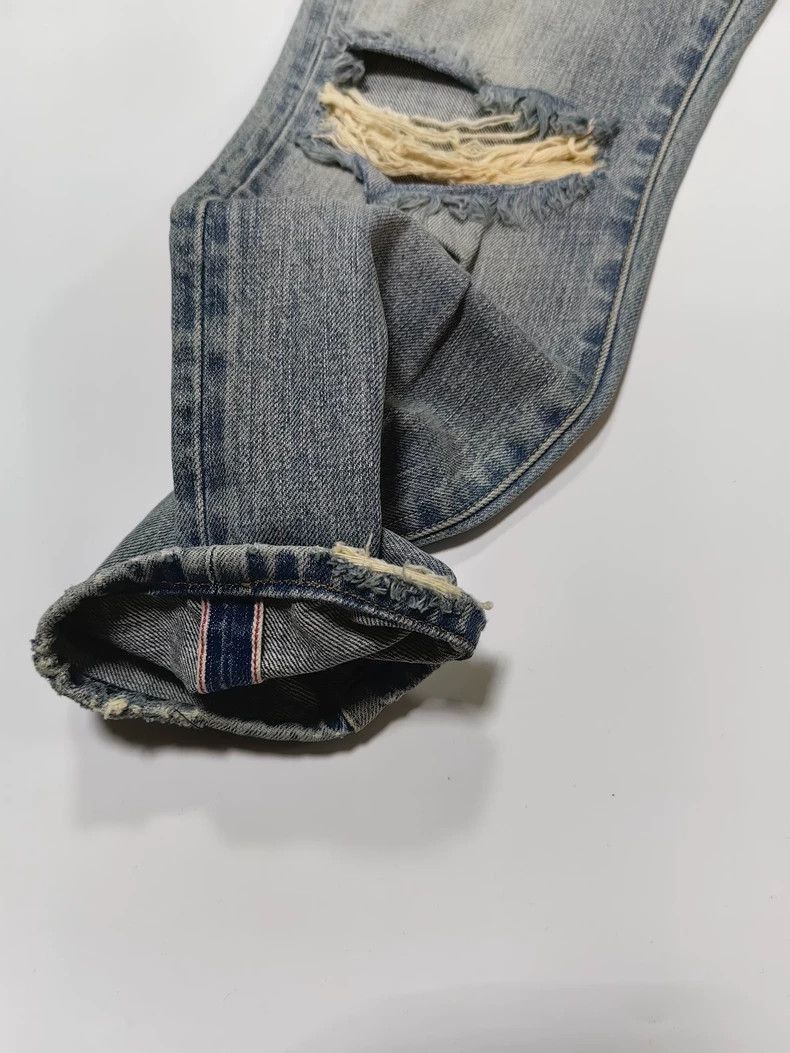 Saint Laurent Paris Saint Laurent Paris 16ssD10 knife cuts and damages jeans-25 Size US 30 / EU 46 - 5 Thumbnail