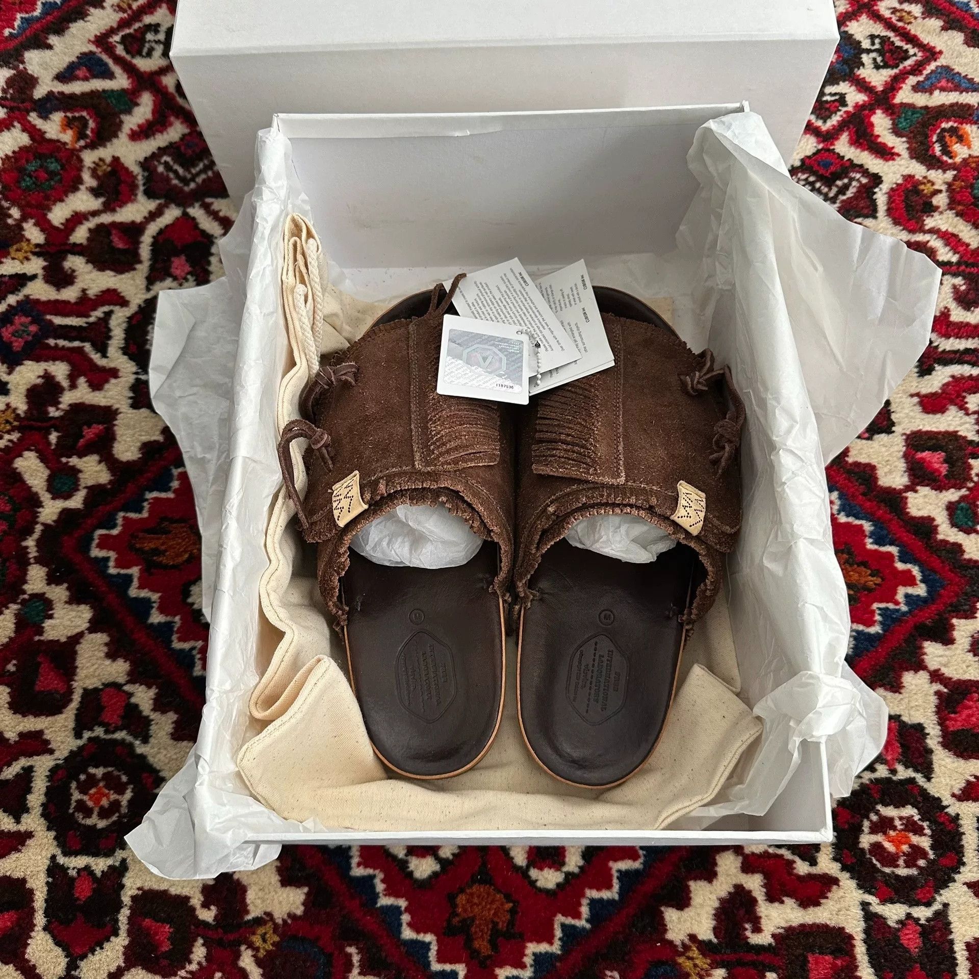 Visvim VISVIM 20SS CHRISTO SHAMAN-FOLK Slippers Size US 9 / EU 42 - 9 Thumbnail