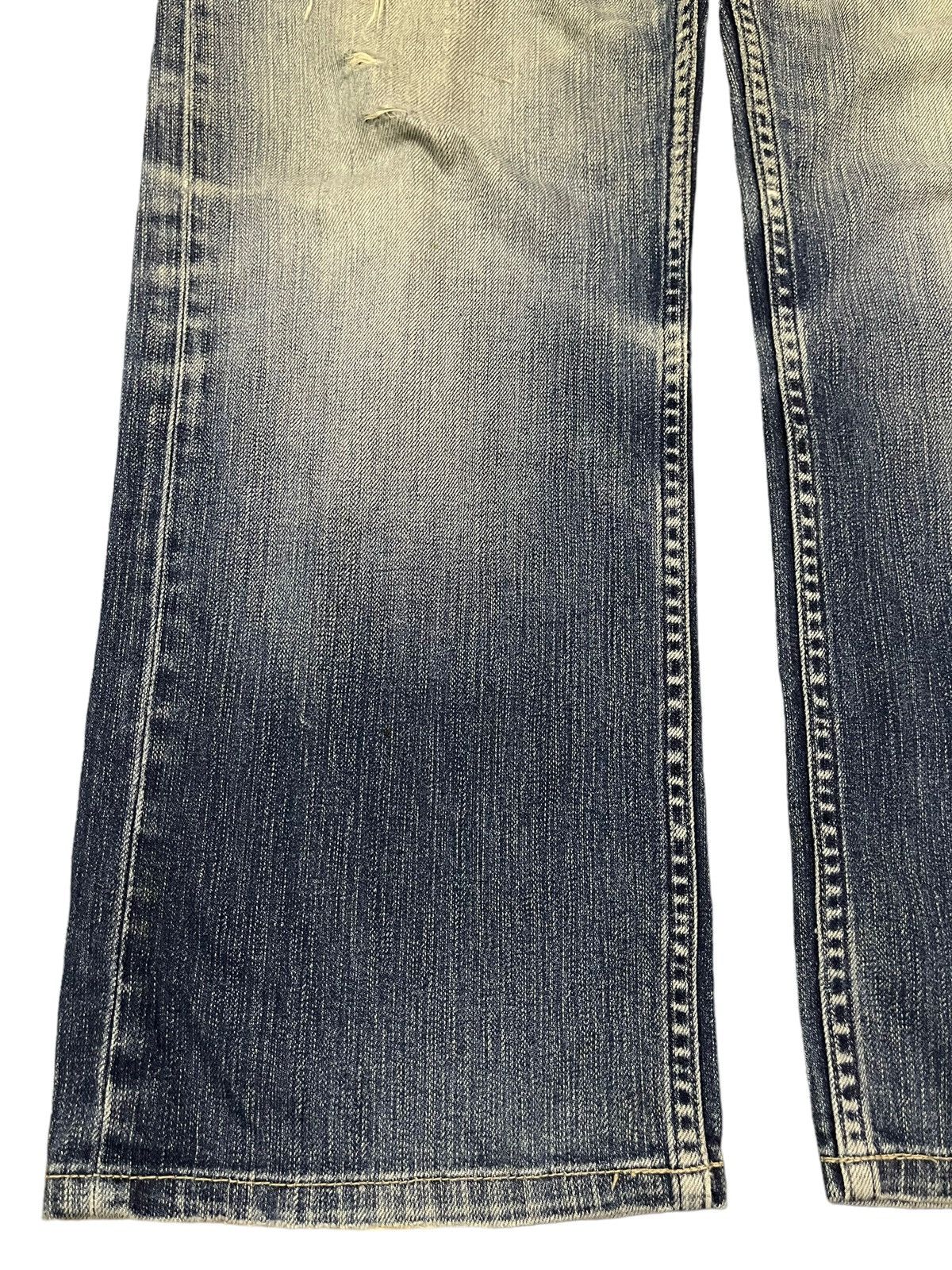Levi's Vintage 90s Levis 505 Blue Wash Distressed Baggy Jeans Size US 32 / EU 48 - 5 Thumbnail