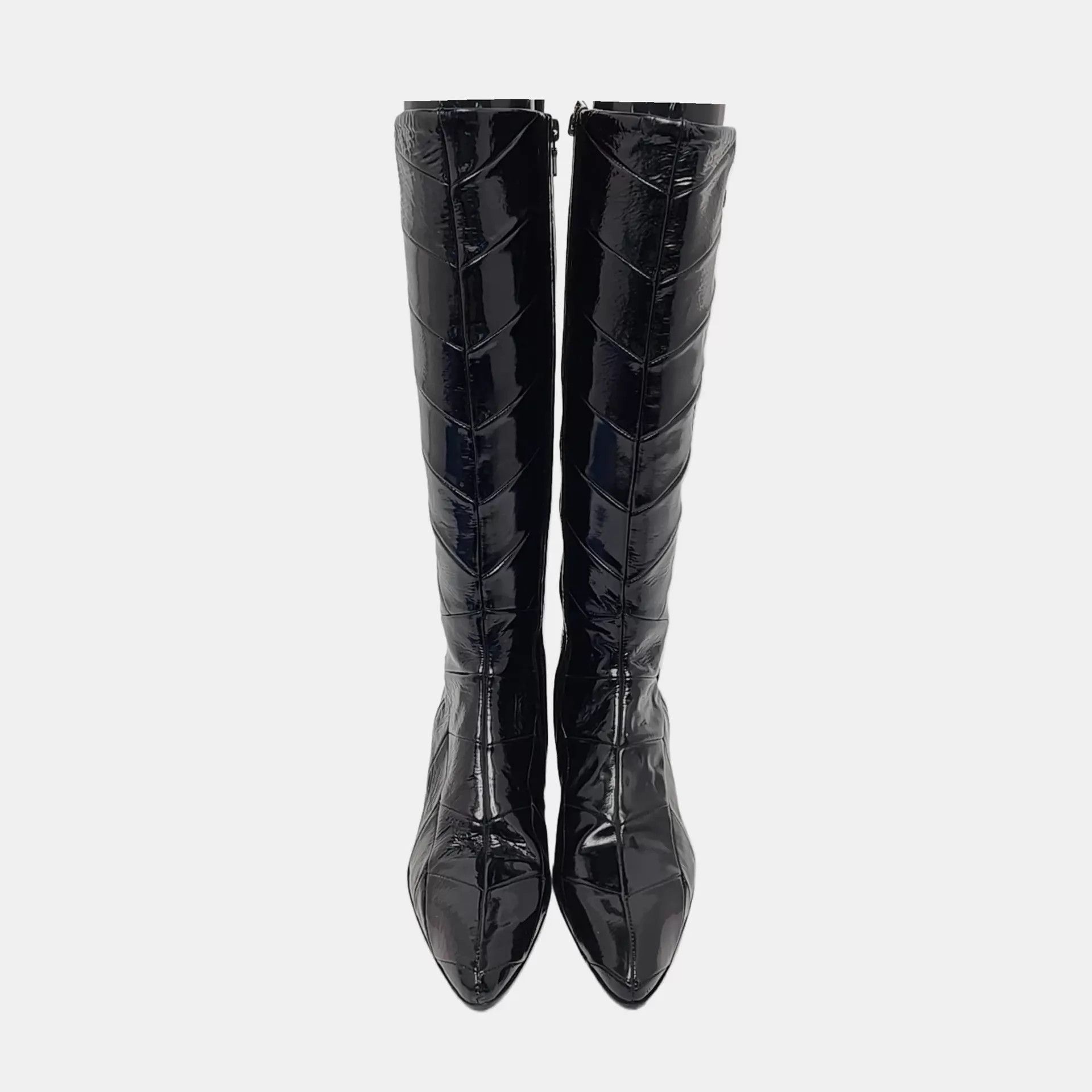 Prada Prada authentic leather boots 36 Size US 5.5 / IT 35.5 - 8 Thumbnail