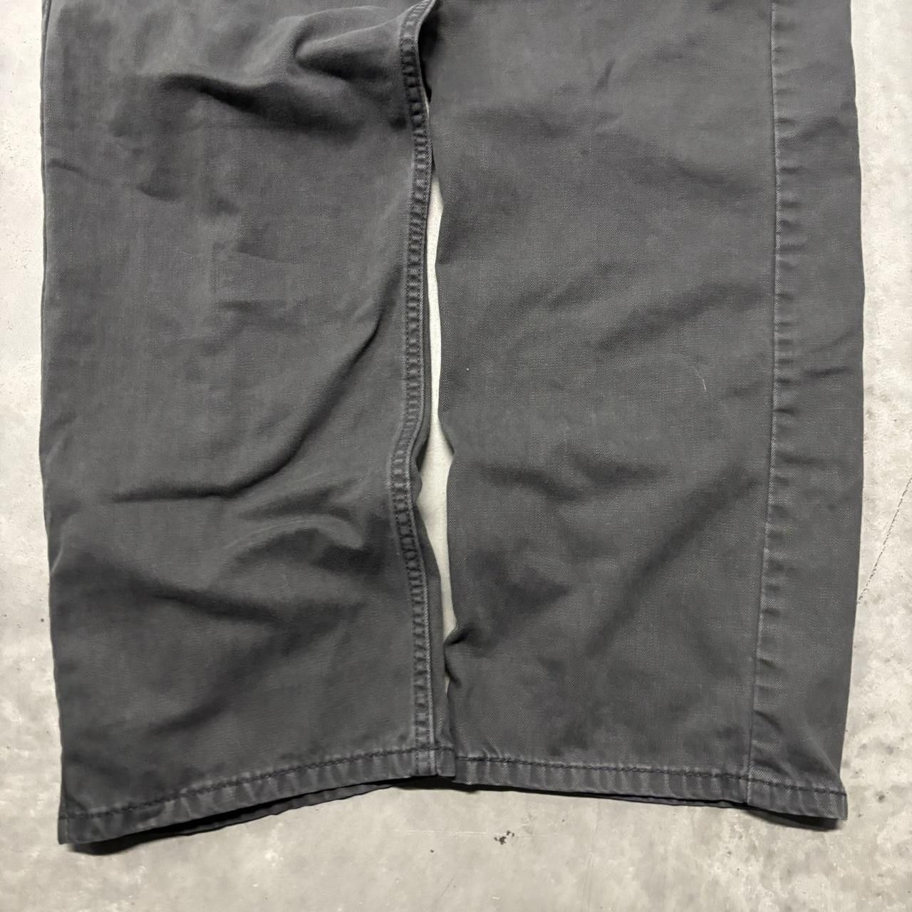 Levi's × Vintage Crazy Vintage Y2K/2000s Dark Grey Levis Streetwear Denim Jeans! Size US 38 / EU 54 - 6 Thumbnail
