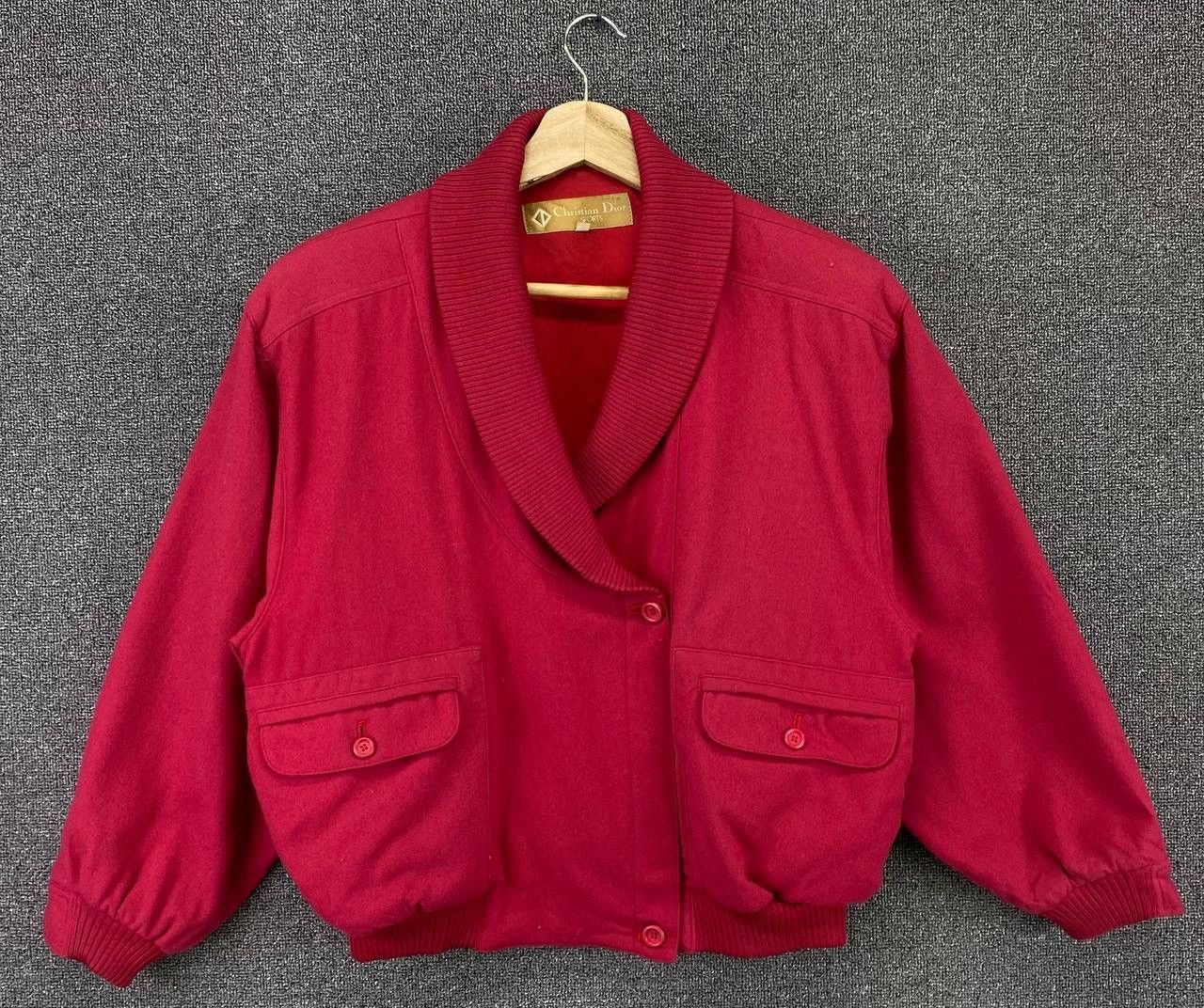 Christian Dior Monsieur Vintage Christian Dior Sports Wool Coat Jacket Size M / US 6-8 / IT 42-44 - 1 Thumbnail