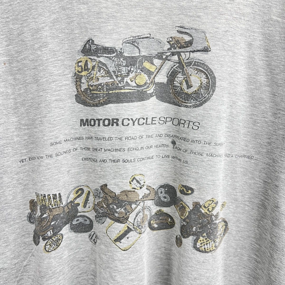 Vintage VTG YAMAHA MOTOR CYCLE SPORTS SINGLE STITCH Size US M / EU 48-50 / 2 - 2 Thumbnail