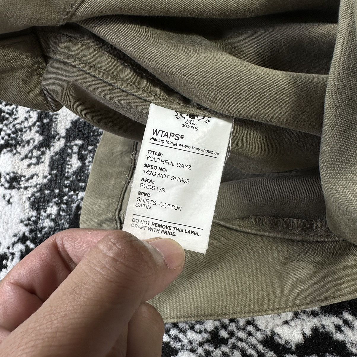 Wtaps WTAPS BUDS LS SHIRTS COTTON SATIN 2014 RARE YOUTHFUL DAYZ Size US L / EU 52-54 / 3 - 10 Thumbnail