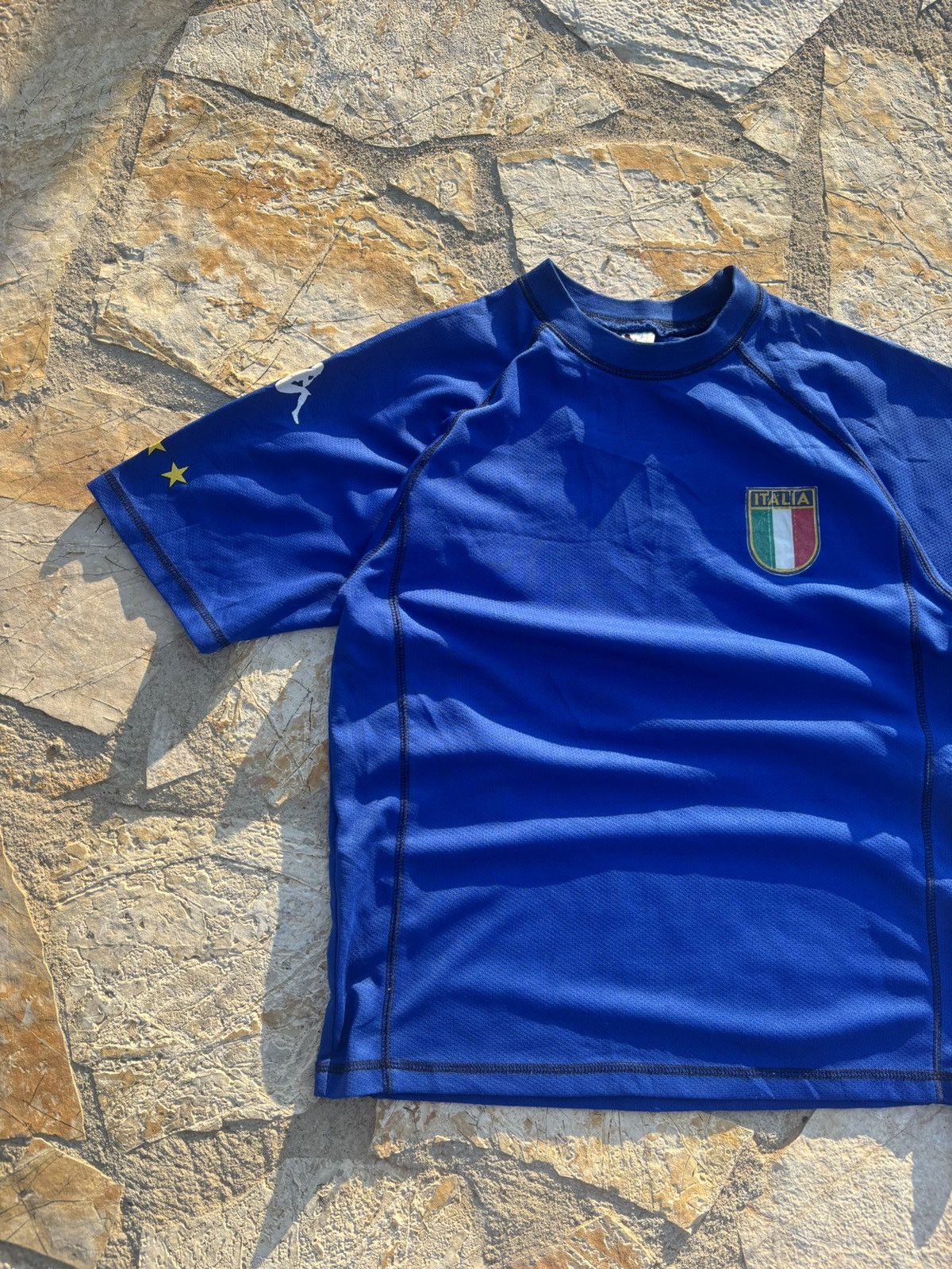Kappa × Vintage Vintage Italy National Soccer Jersey Bloke Core Fashion Size US S / EU 44-46 / 1 - 3 Thumbnail