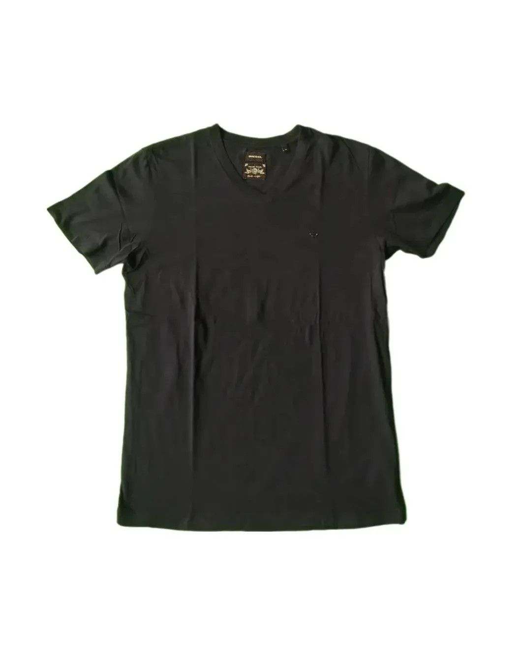 Diesel Diesel Icon Basic Black V-Neck Tees Size US S / EU 44-46 / 1 - 1 Thumbnail