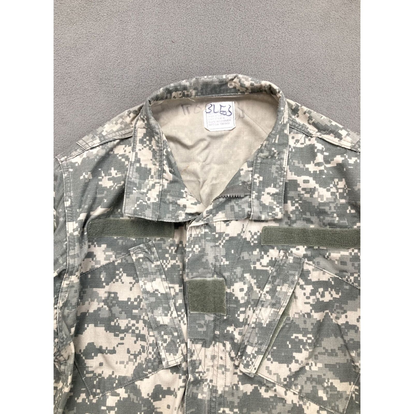 Vintage US Army Jacket Mens M Digital Camo Zip Camouflage Military Coat Button Pockets Full Zip Vintage No Size US M / EU 48-50 / 2 - 2 Thumbnail