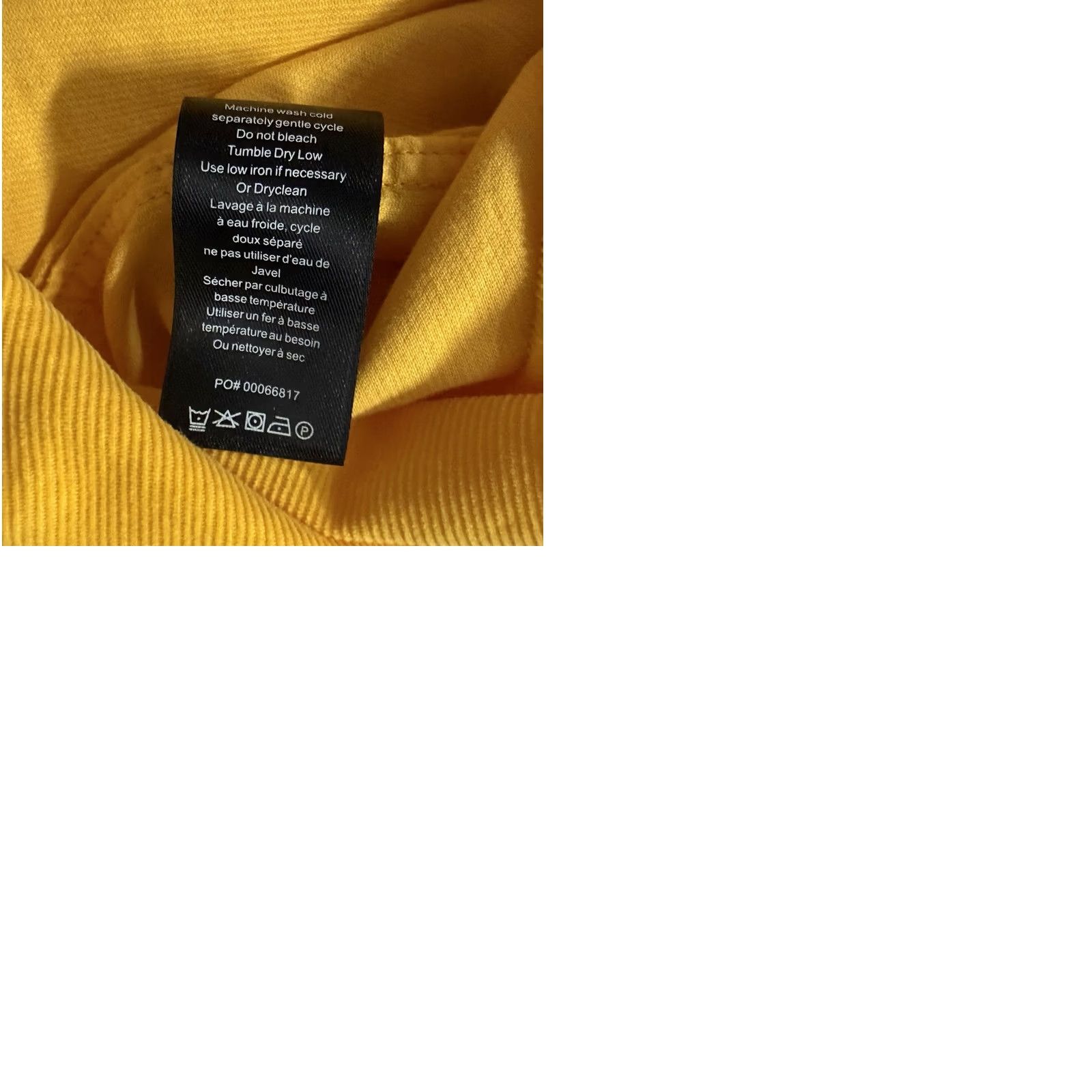 Rag & Bone NWT rag & bone Button-Up Shirt L Long Sleeve Corduroy Yellow Size US L / EU 52-54 / 3 - 9 Thumbnail