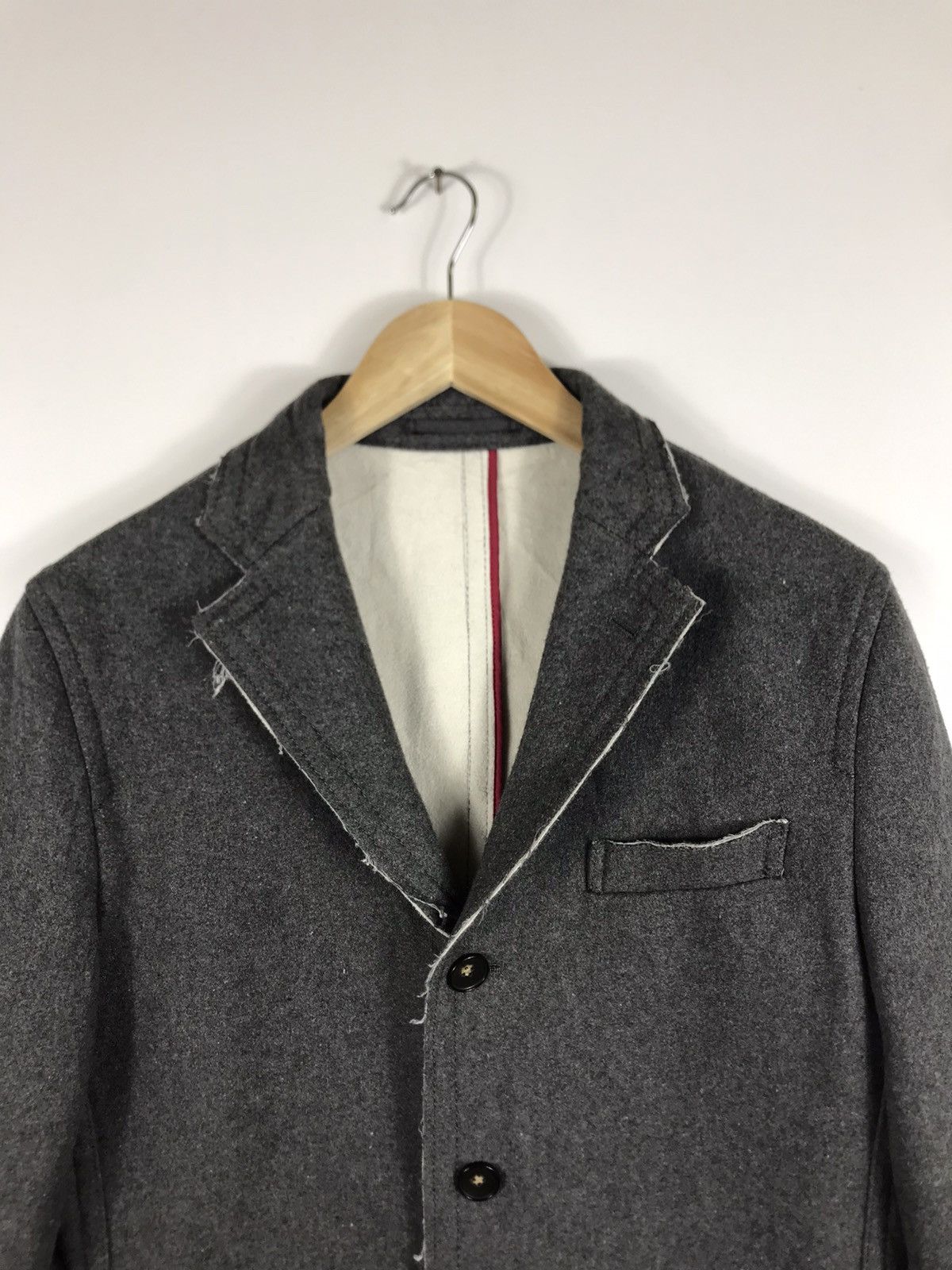 Comme Ca Ism × Japanese Brand 🌟Nice Design Comme Ca Ism Wool Single Breast Coat Jacket Size US L / EU 52-54 / 3 - 4 Thumbnail